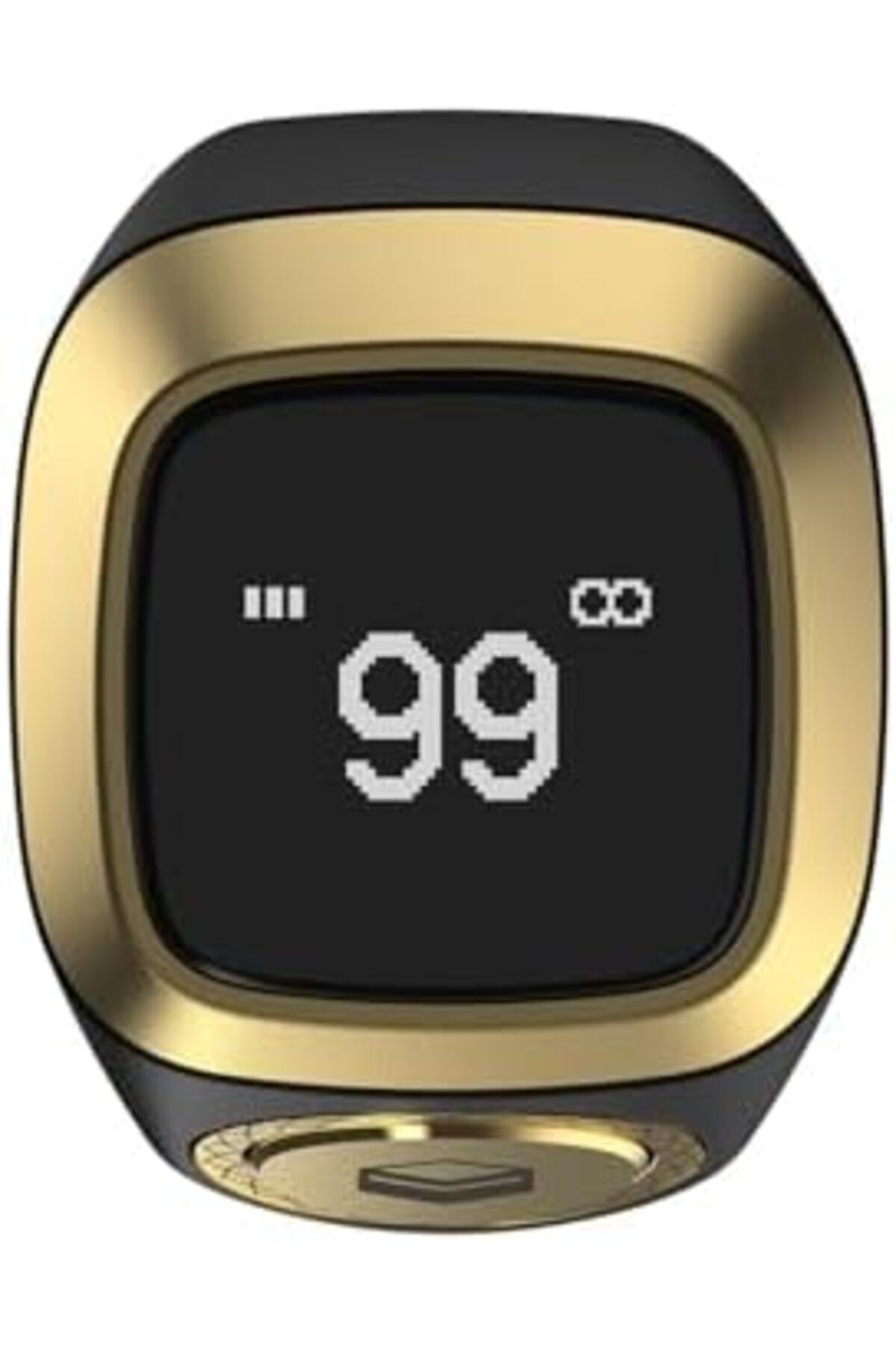 SUKILO-Smart Zikr Tasbih Ring with OLED Display – Muslim Prayer Reminder, Bluetooth Zikr Counter, 4