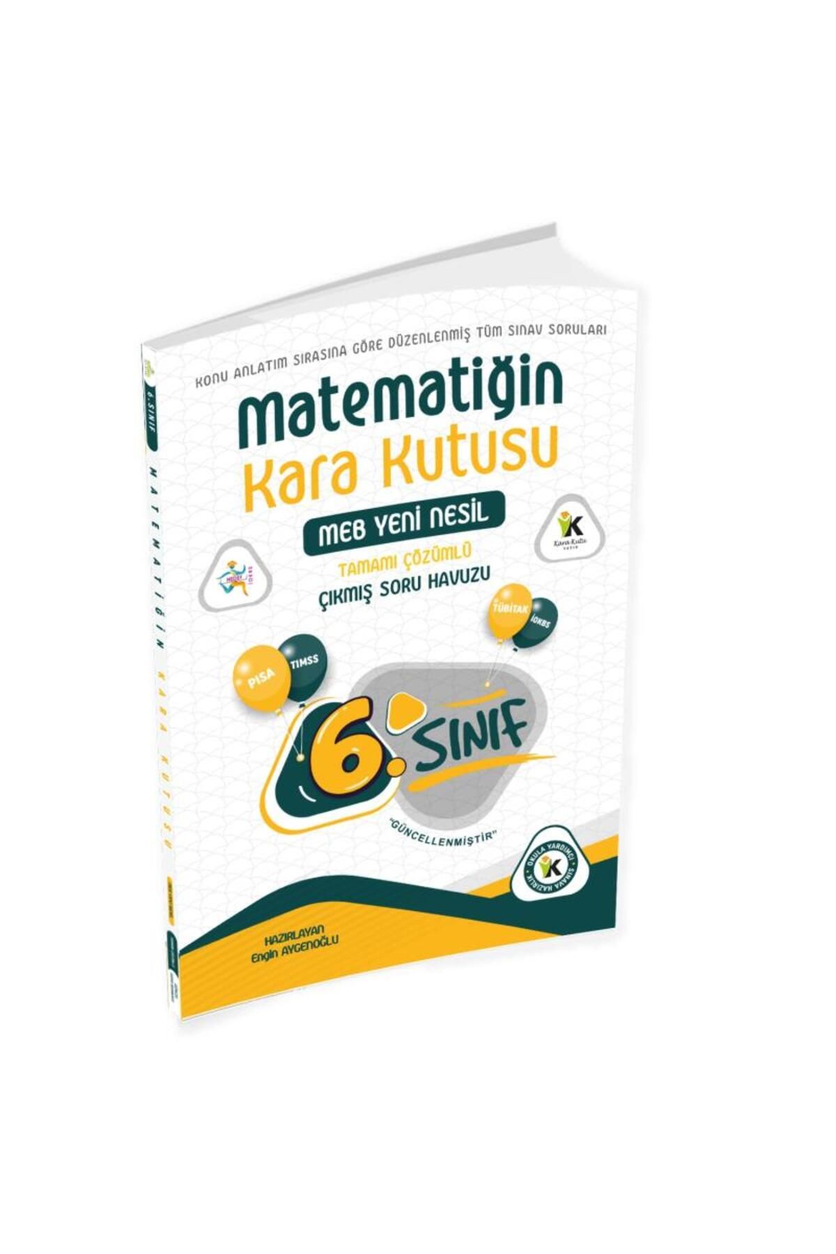 Karakutu Yayınları 6.Sınıf Matematik Kara Kutu Tamamı Çözümlü Çıkmış Soru Bankası
