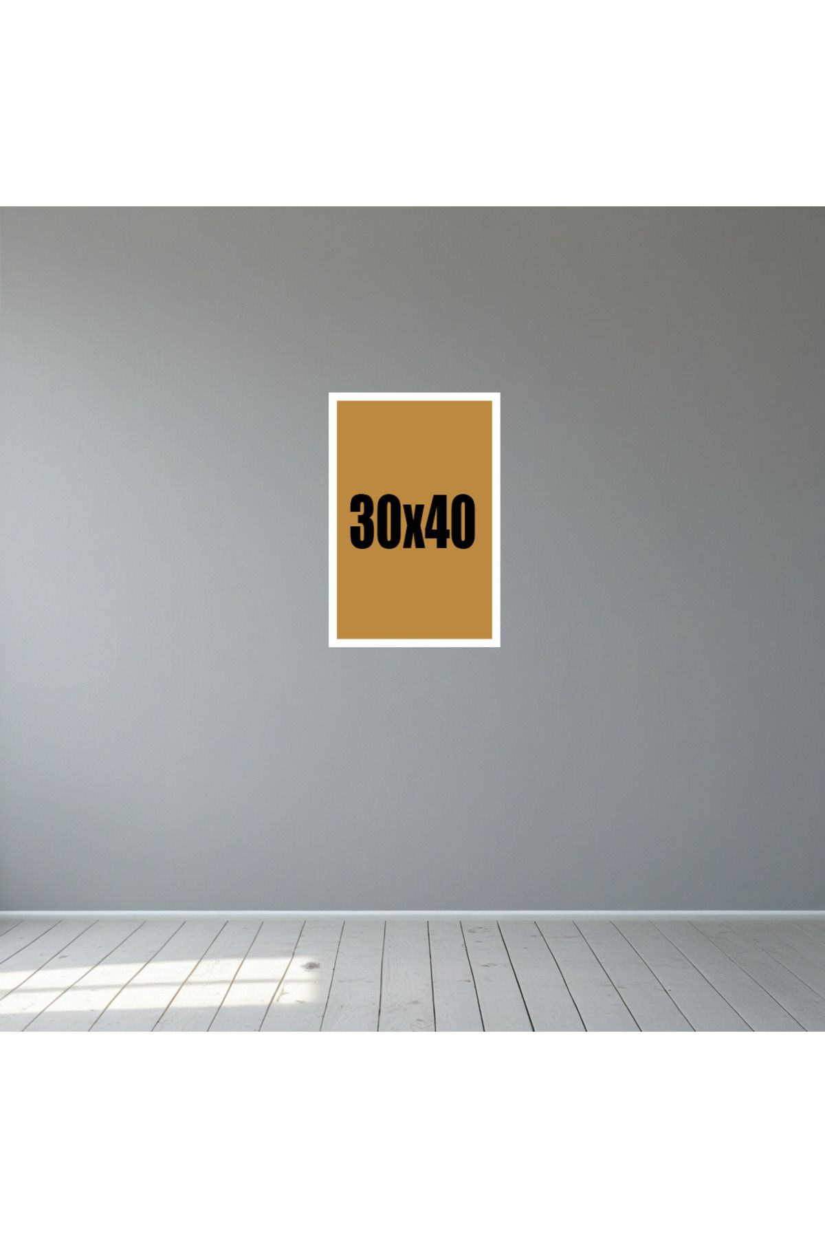 Tooall 30x40 Beyaz Boş Fotoğraf Çerçevesi Seti – 1’li, 2’li, 3’lü Duvar Dekor Çerçevesi