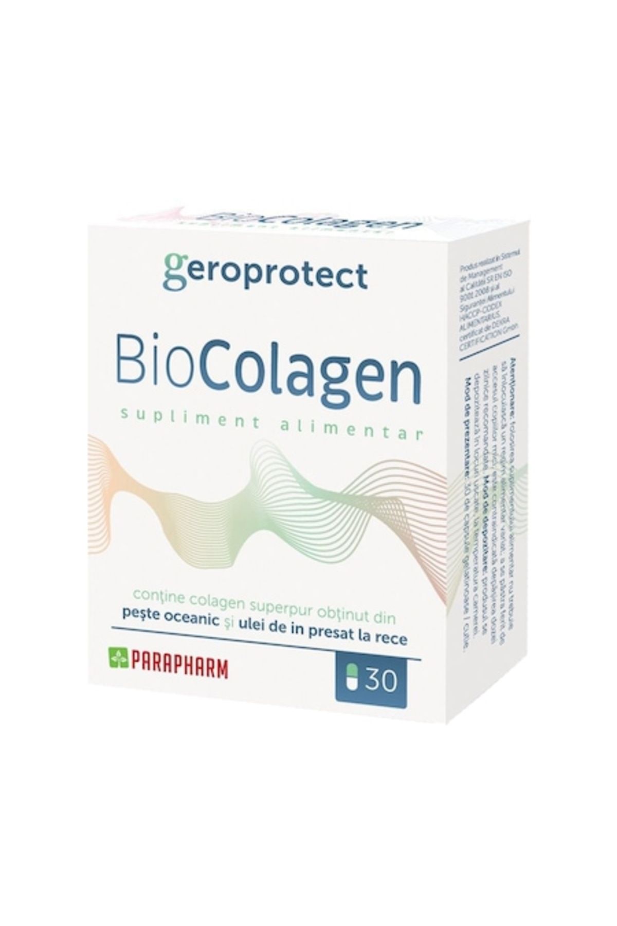 Parapharm Biocolagen Forte, Parapharm, 30 Capsule - One Size