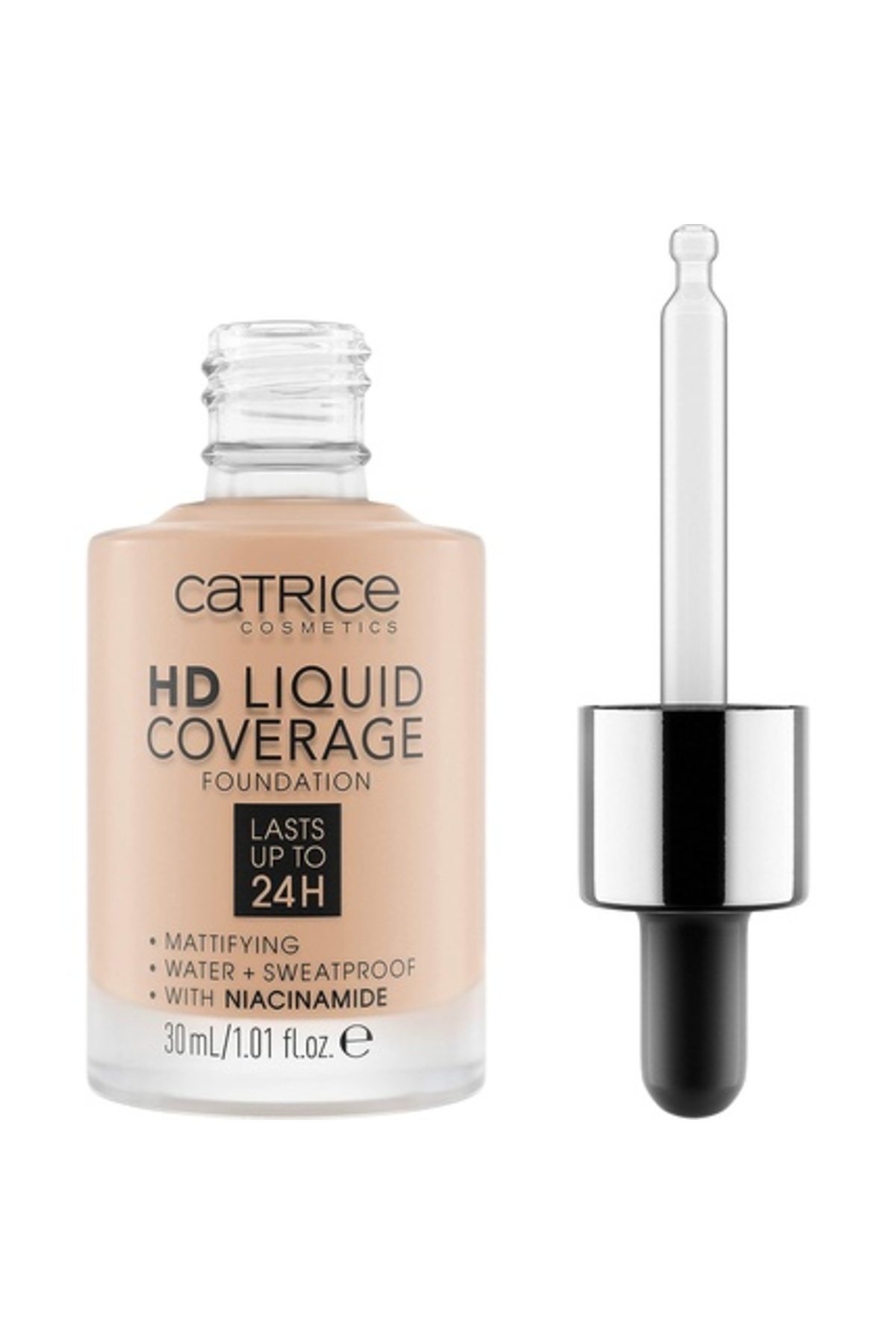 Catrice Fond de ten lichid Catrice HD 030 Sand Beige 30ml