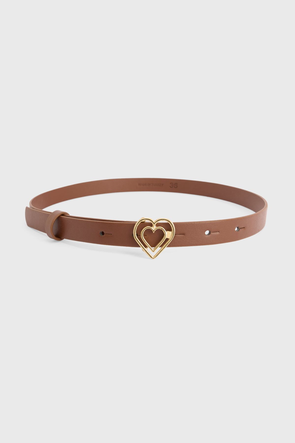 Love My Body Moda Tutkusu Kalp Tokalı Kemer