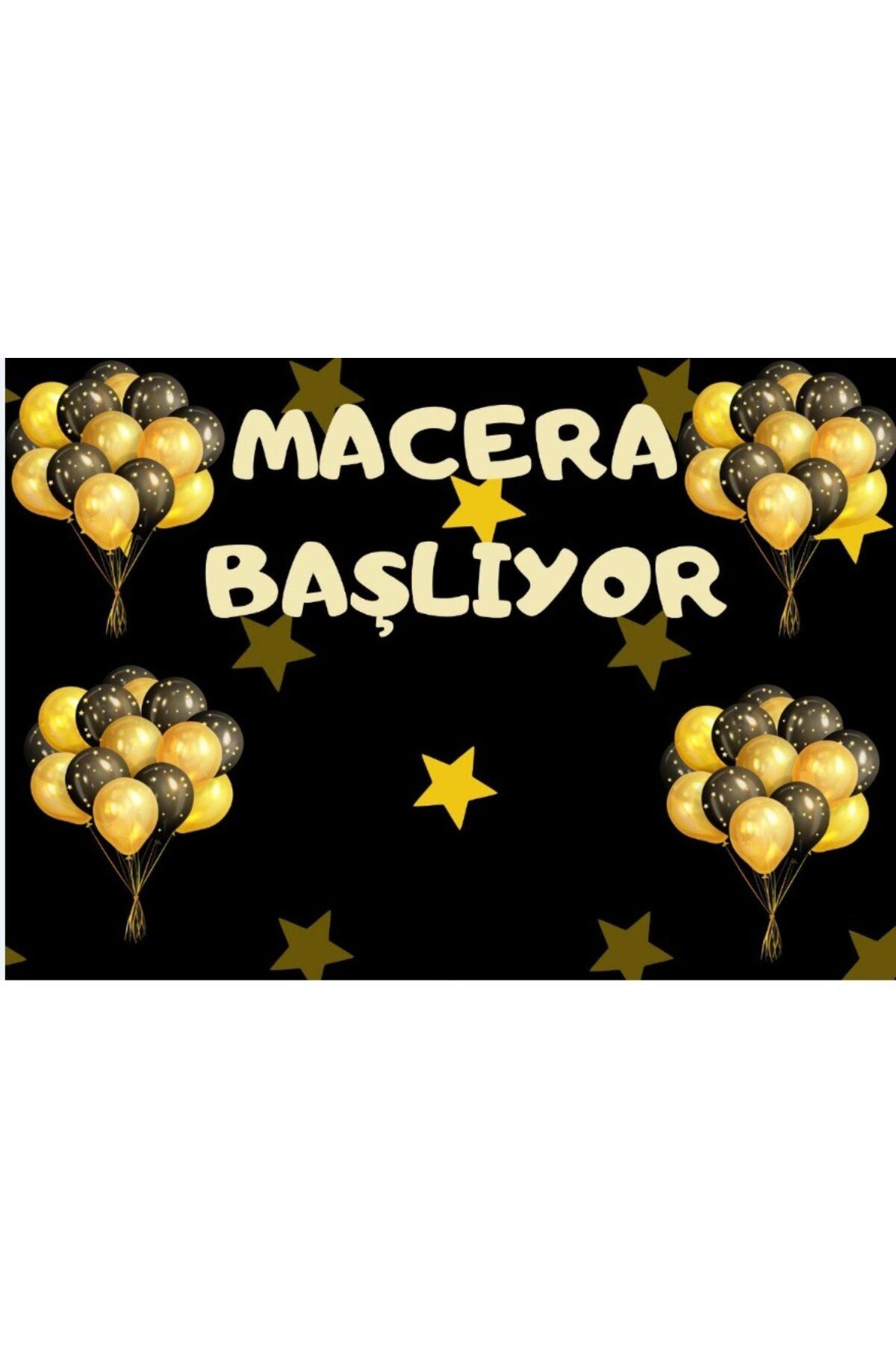 PROMISEBACKDROP2 MACERA BAŞLIYOR 150x200 KUMAŞ /PANO OKUL ETKİNLİK