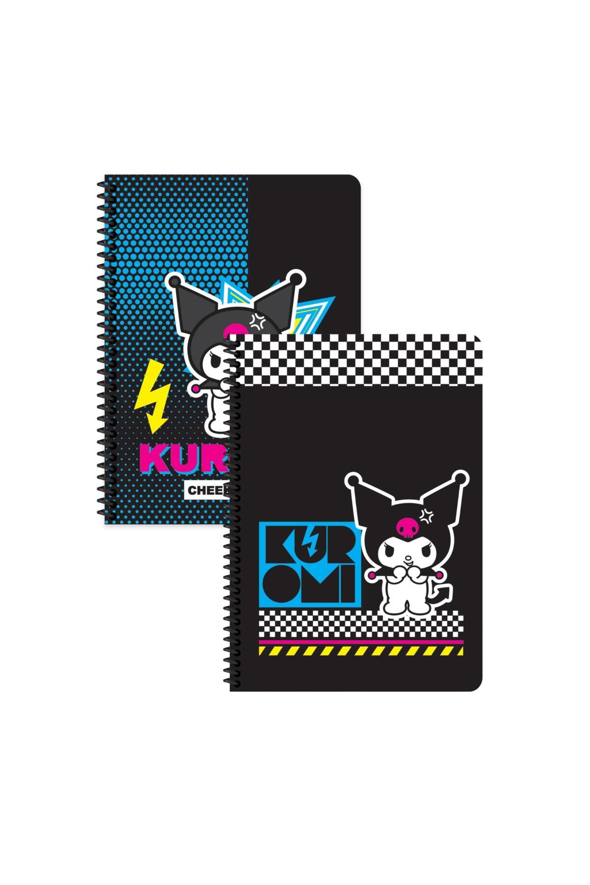 Keskin Colors Keskin Color Kuromi Kareli Defter Seti 2 Adet | 16,5 x 22,5 cm | Spiralli – 80 Yaprak