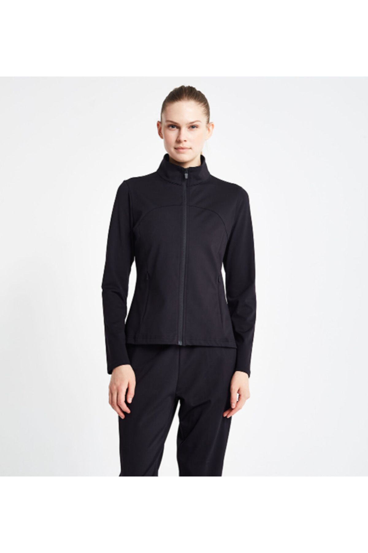 Lescon 24N-2141 Fermuarlı Üst Sweatshirt Kadın