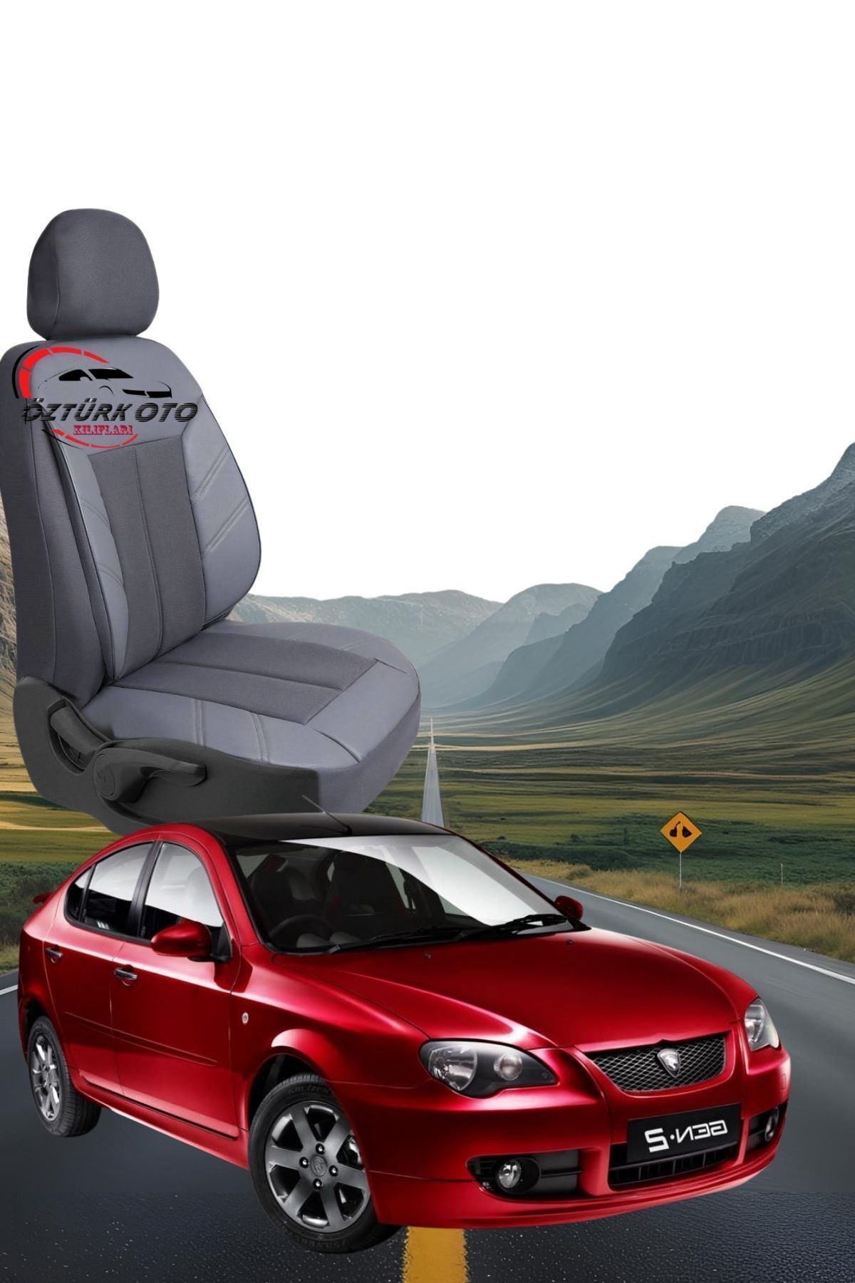 MEVLÜT ÖZTÜRK OTO KILIFLARI Akik Serisi Proton Gen-2 Tam Set Oto Koltuk Kılıfı