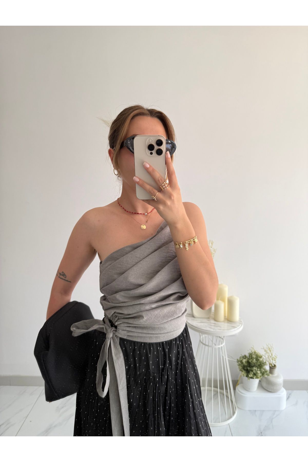 MODA Bağlamalı bluz