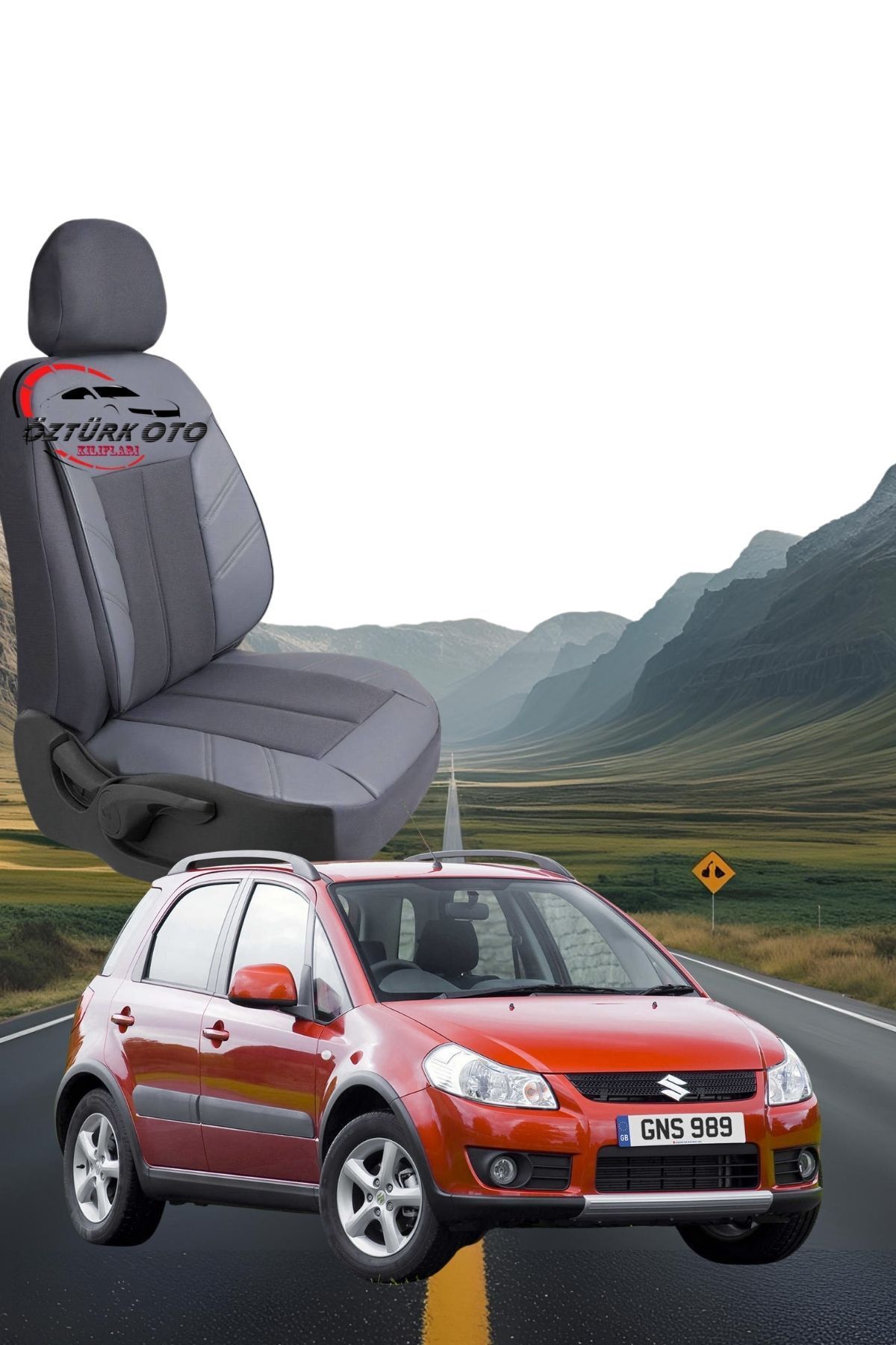 MEVLÜT ÖZTÜRK OTO KILIFLARI Akik Serisi Suzuki Sx4 Tam Set Oto Koltuk Kılıfı