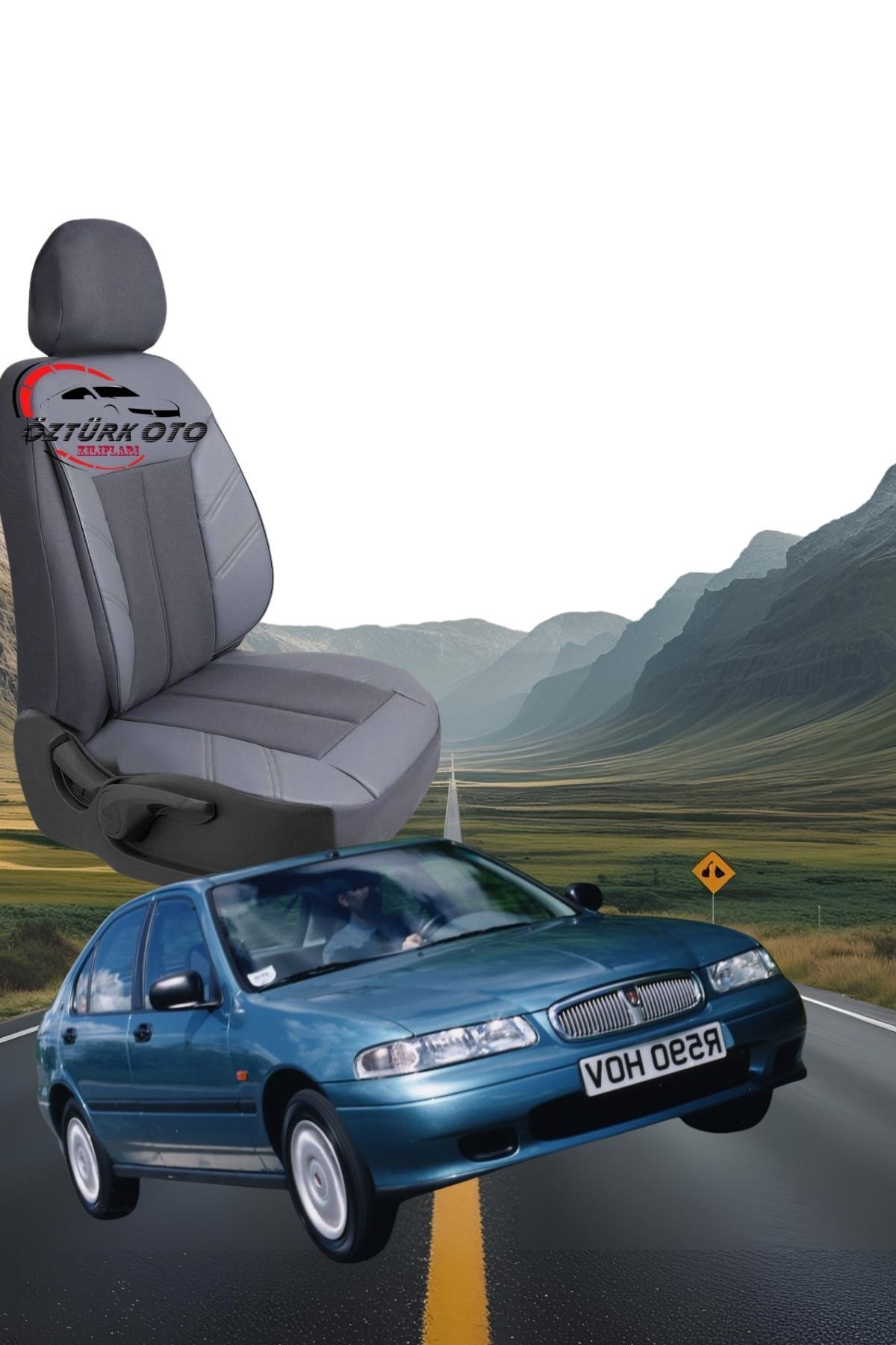 MEVLÜT ÖZTÜRK OTO KILIFLARI Akik Serisi Rover 414 Tam Set Oto Koltuk Kılıfı