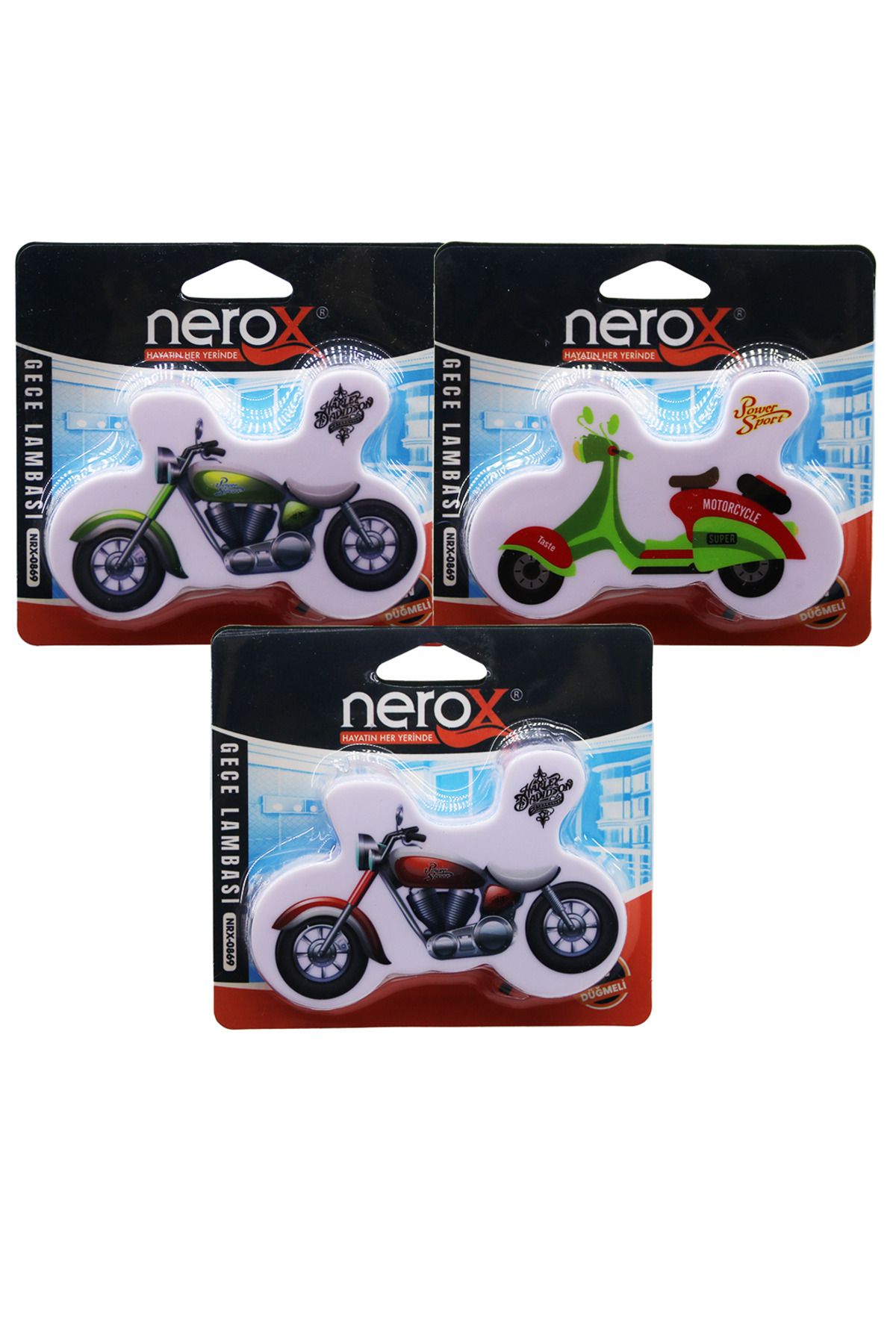 Mena Rise BlackShop MOTORSİKLET ANAHTARLI GECE LAMBASI 1W 1064272