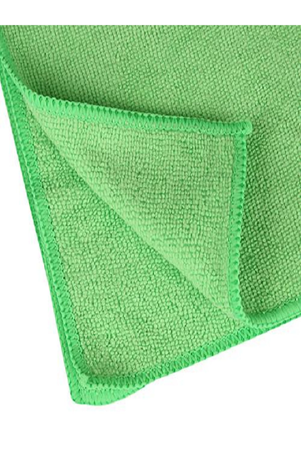 EkoHome Mikrofiber Bez 5'li 40x40 Cm PES HAVLU OVERLOKLU