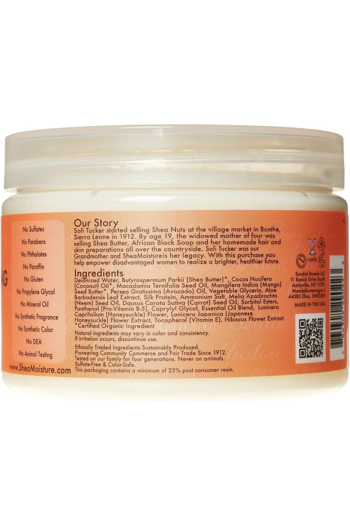 Shea Moisture-Coconut and Hibiscus Combination Pack - 13 oz Curl & Shine Conditioner & 12 oz Curl En 7