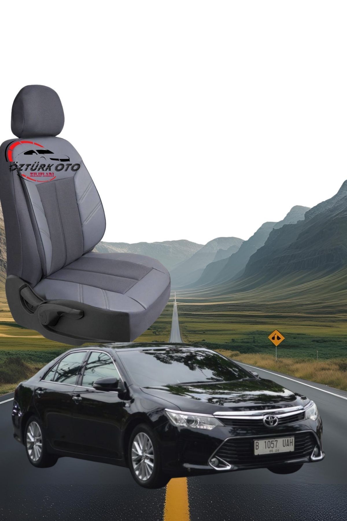 MEVLÜT ÖZTÜRK OTO KILIFLARI Akik Serisi Toyota Auris Camry Tam Set Oto Koltuk Kılıfı