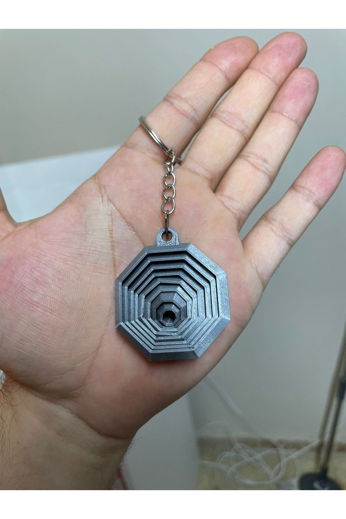 3dmakers-Fidget Keychain – Stress Relief Practical Figet Toy |   3D Printing Portable Design 4