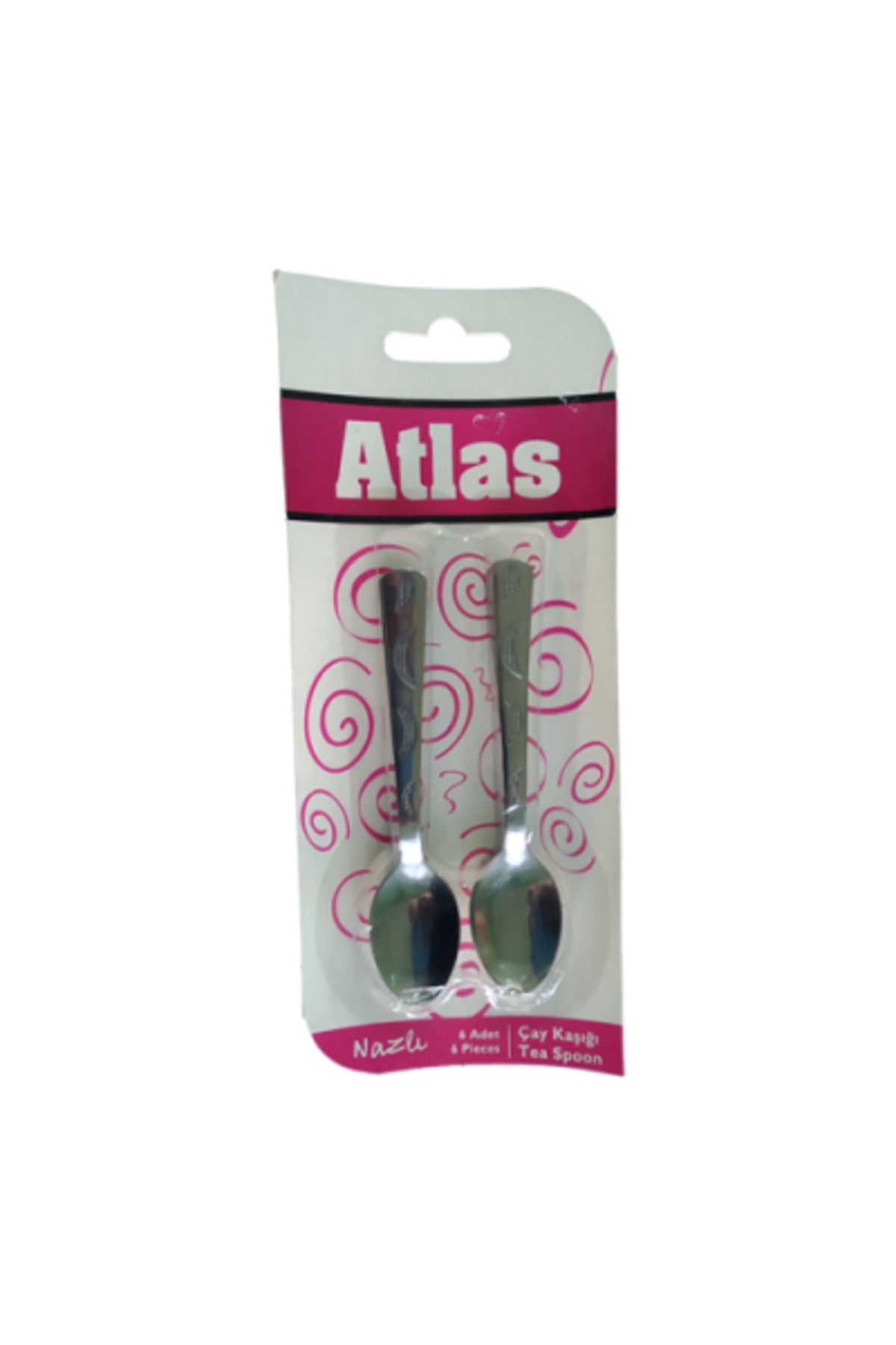 Mena Rise TuonShop 6 PARÇA METAL ÇAY KAŞIK 1122991