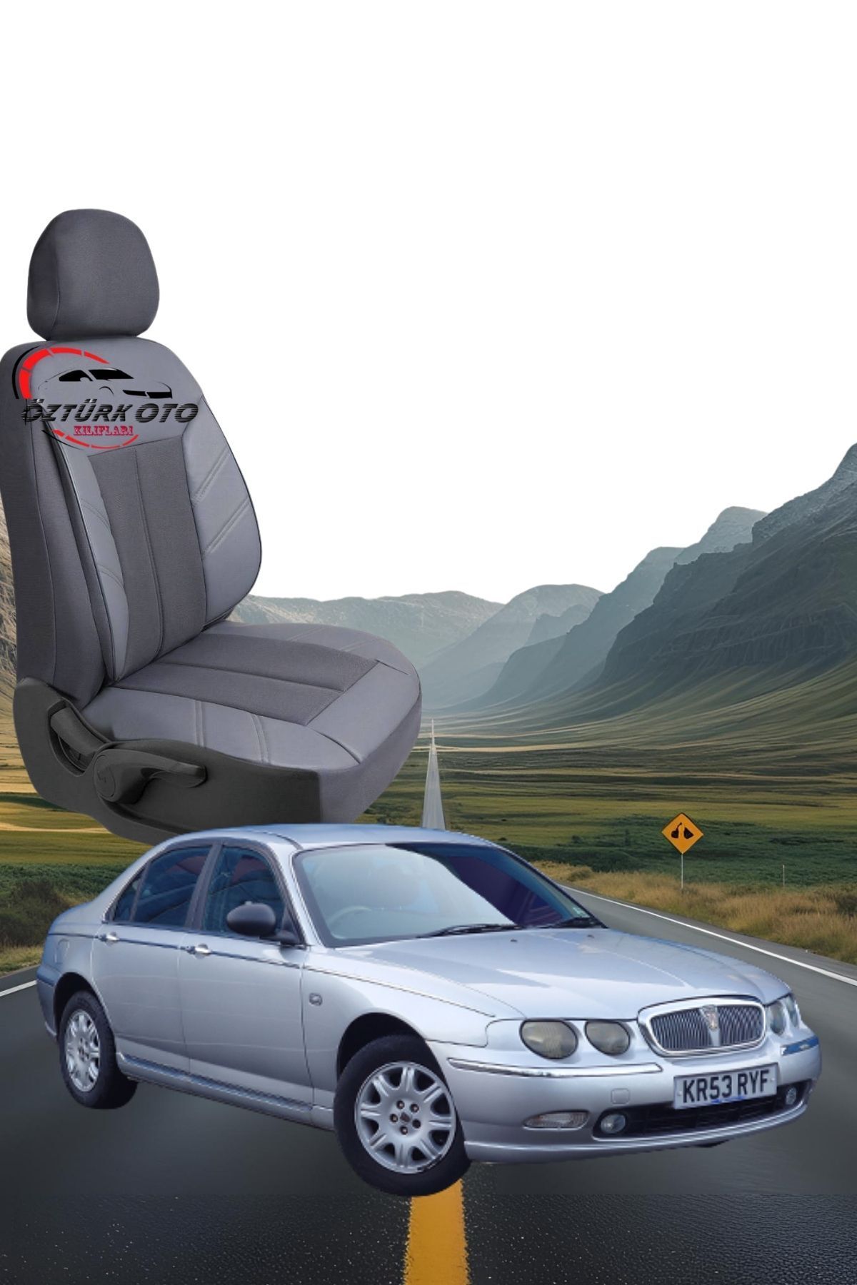 MEVLÜT ÖZTÜRK OTO KILIFLARI Akik Serisi Rover 75 Tam Set Oto Koltuk Kılıfı