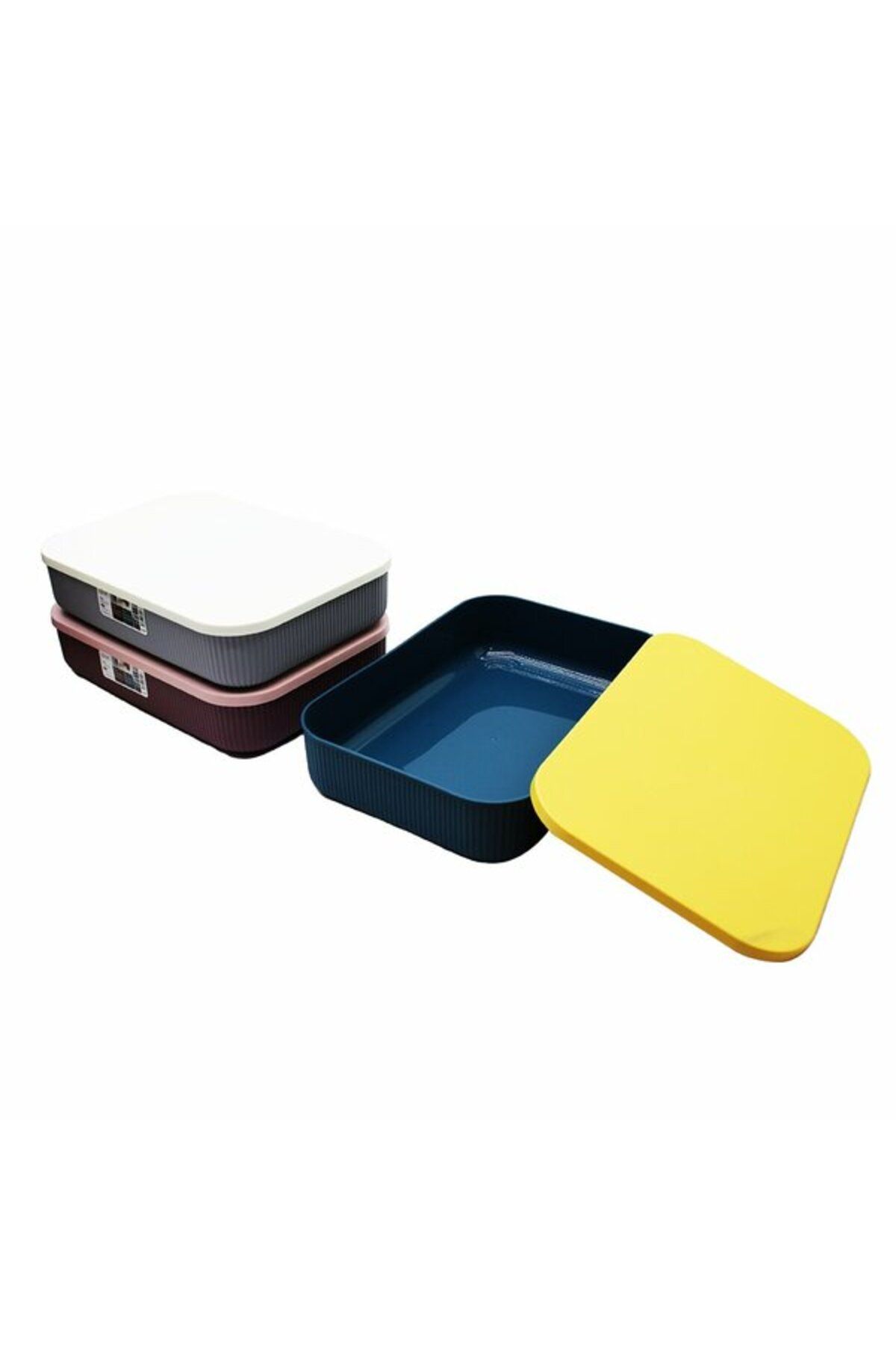 Mena Rise BlackShop 6.8 LT SHELL ORGANİZER KAPAKLI KUTU PLASTİK 26.1X37.4X8.2CM 1064272