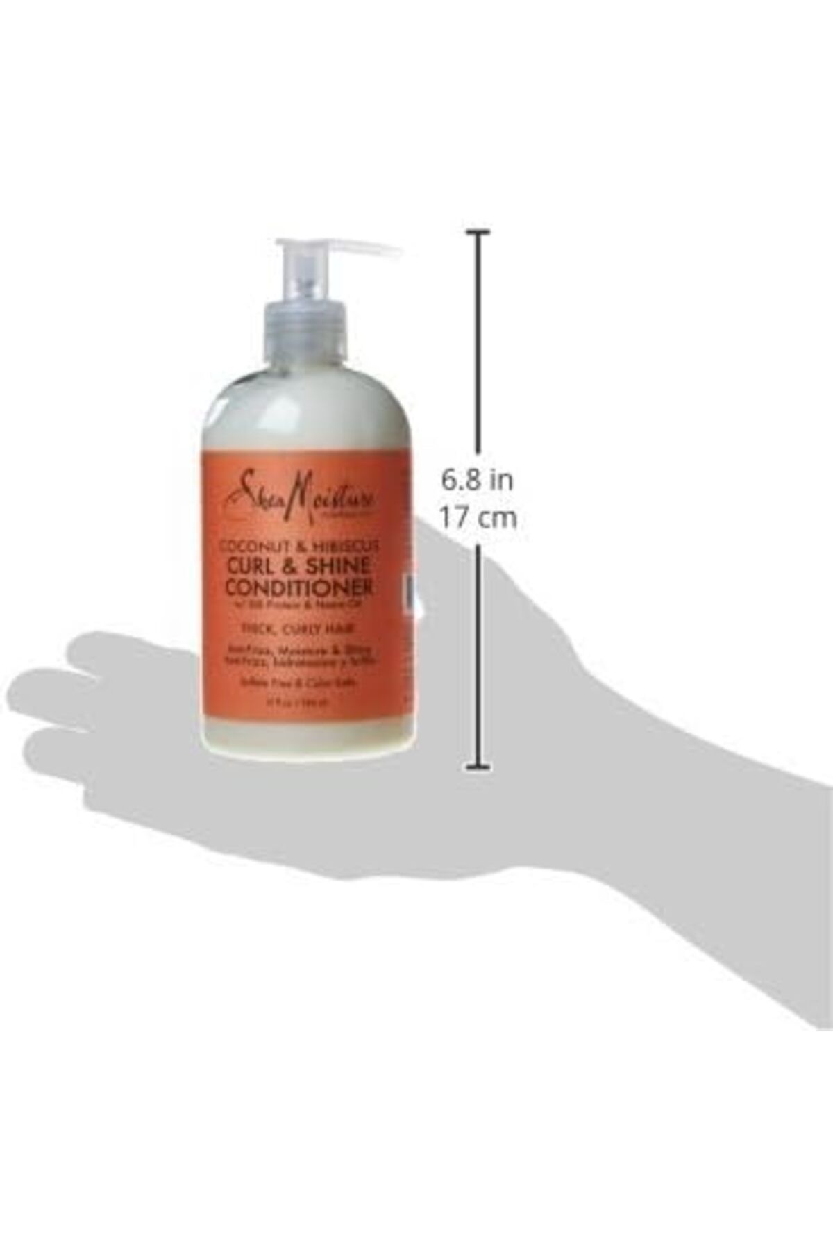 Shea Moisture-Coconut and Hibiscus Combination Pack - 13 oz Curl & Shine Conditioner & 12 oz Curl En 3