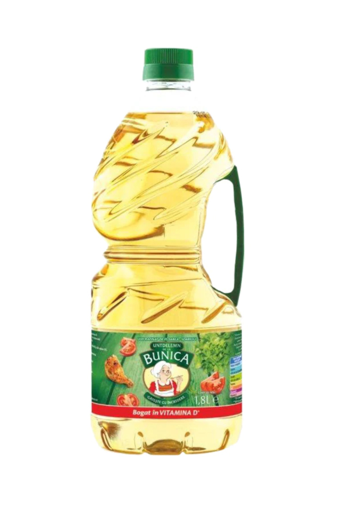 Bunica Ulei de floarea soarelui cu vitamina D Untdelem de la Bunica, 1.8l