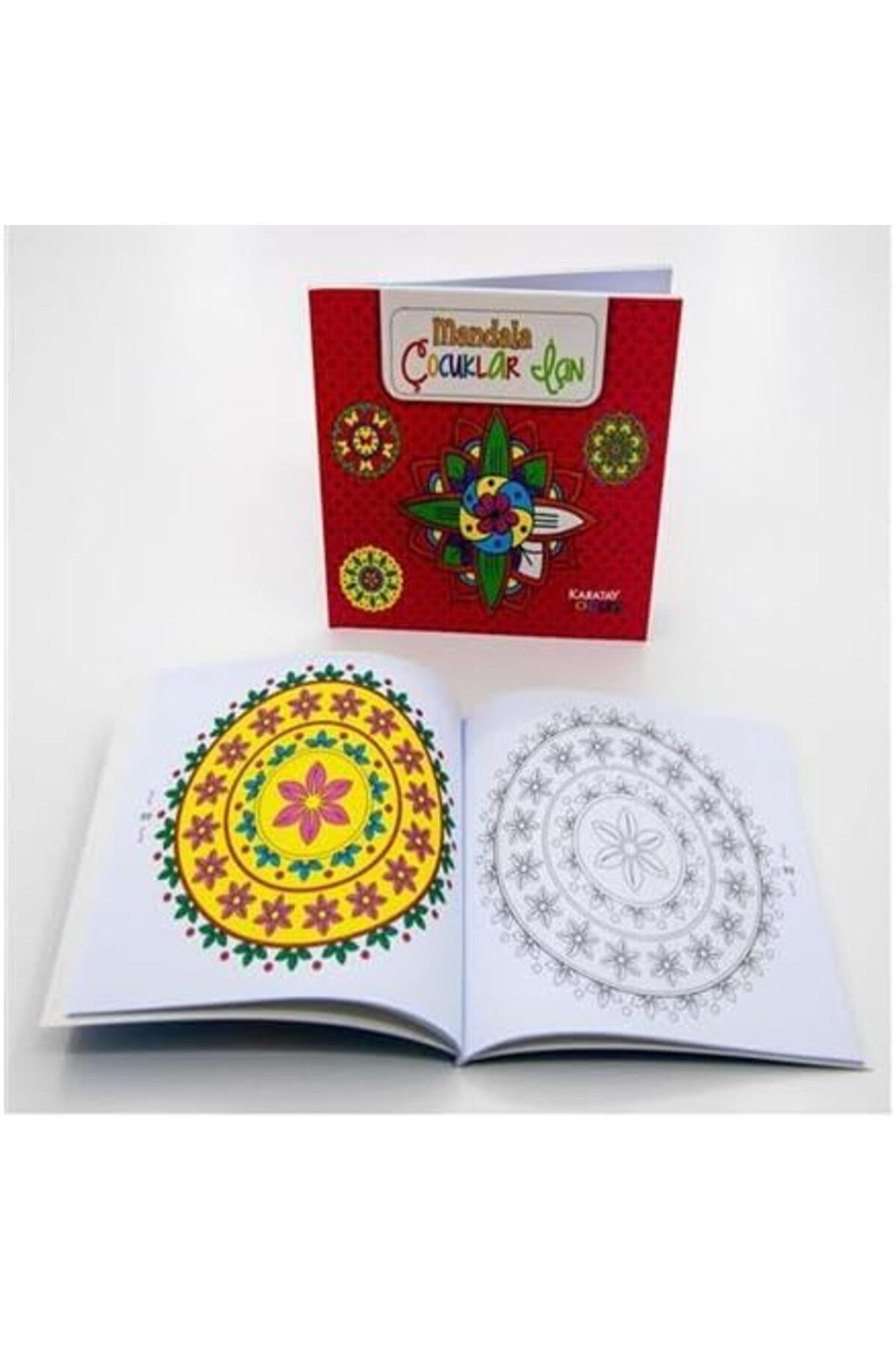 Mena Rise TuonShop Çocuklar için Eğlenceli ve Huzurlu Mandala Boyama Defteri Erkek/Kız çocukÖzel Seri Ki