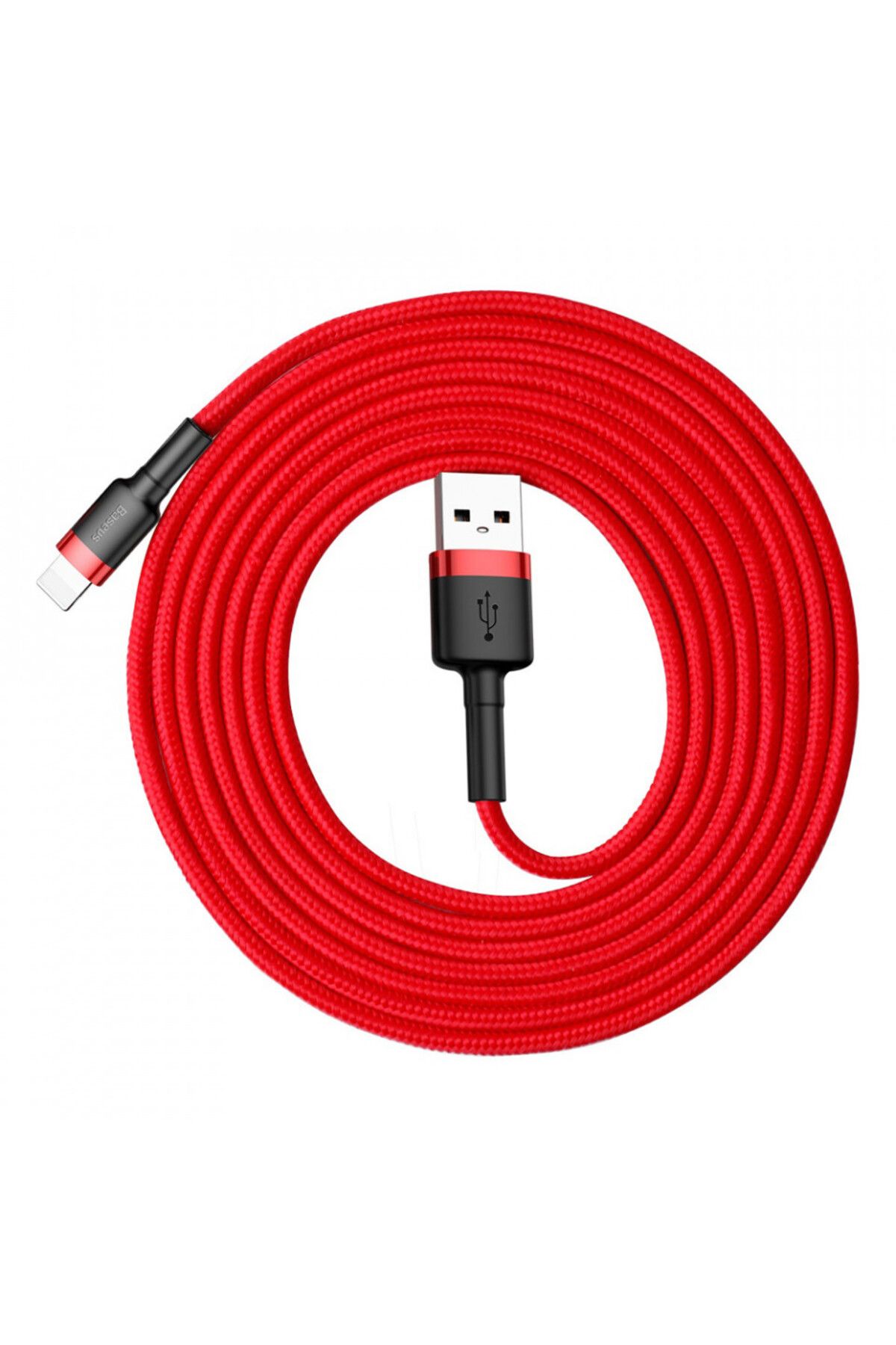 Baseus-Usb To Lightning Data Cable, 1.5a, 2m, Cables (CALKLF-C09) - Red 6