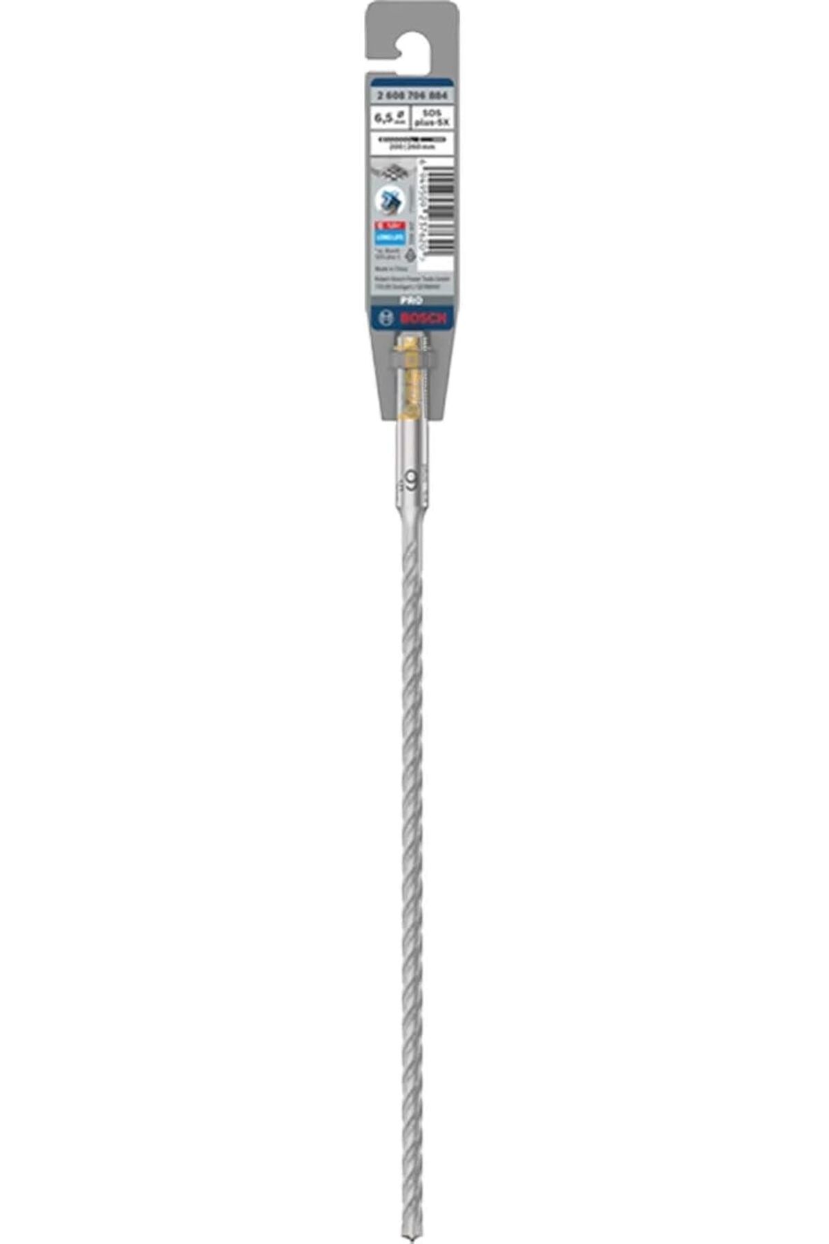 Mena Rise TuonShop 1x PRO SDS plus-5X Kırıcı Delici Delme Ucu (Donatılı Beton, Beton, Ø 6,50 mm, Profess