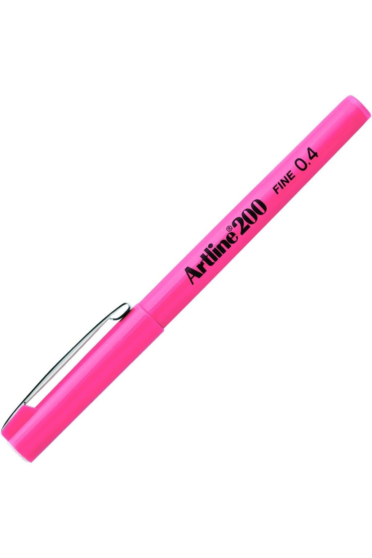 Mena Rise BlackShop Artline 200N Fine Keçe Uçlu Yazı Kalemi Uç:0,4 Mm, Pembe 1064272