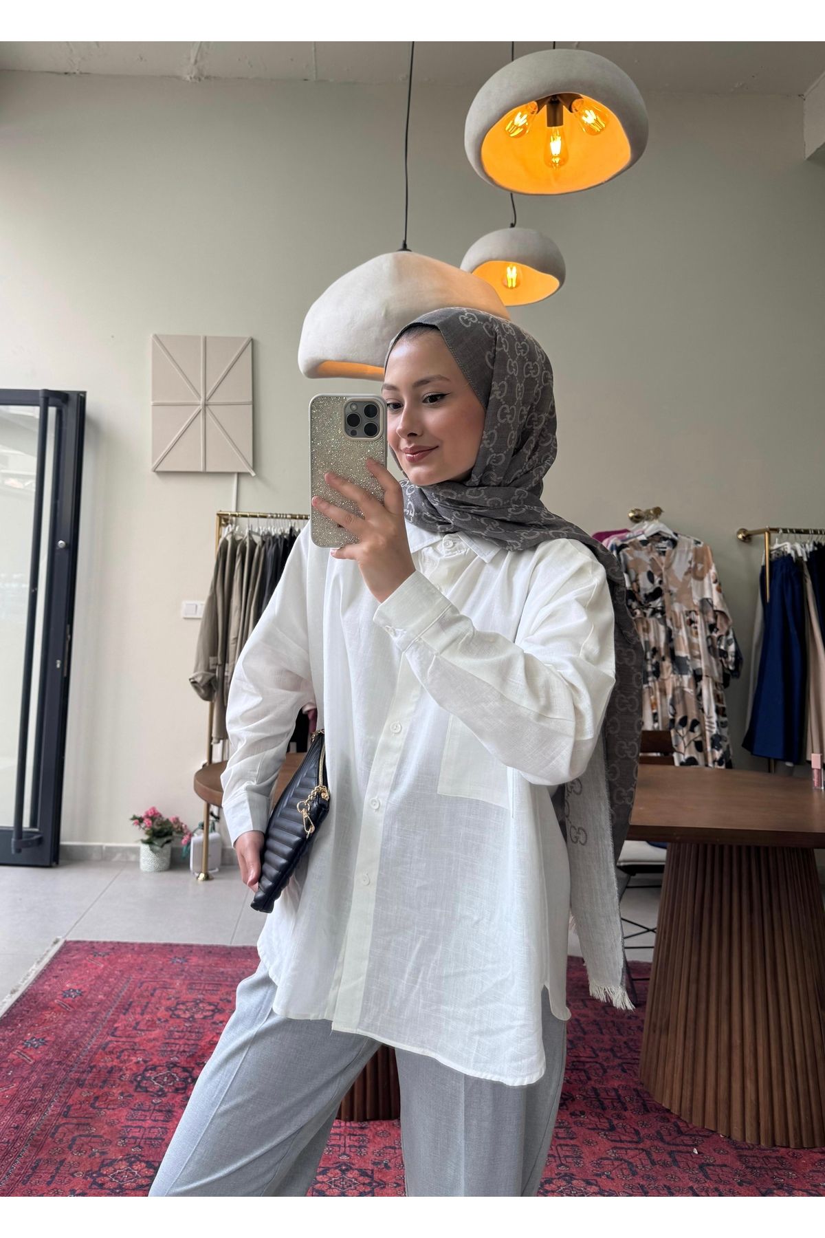 aysel cebe Överdiler keten gömlek