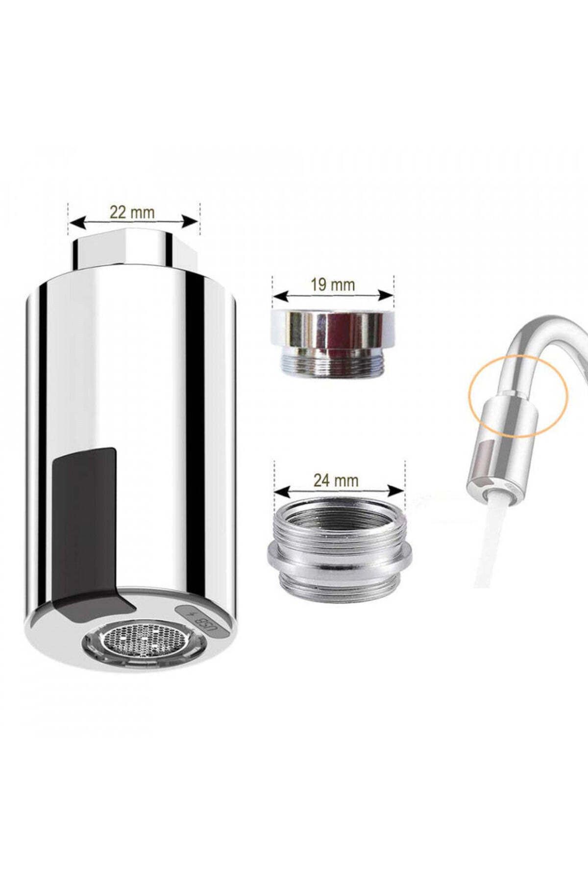 divendi-ro-Valve head with motion sensor and economizer and aerator function, reaction time 0.1 seconds 4