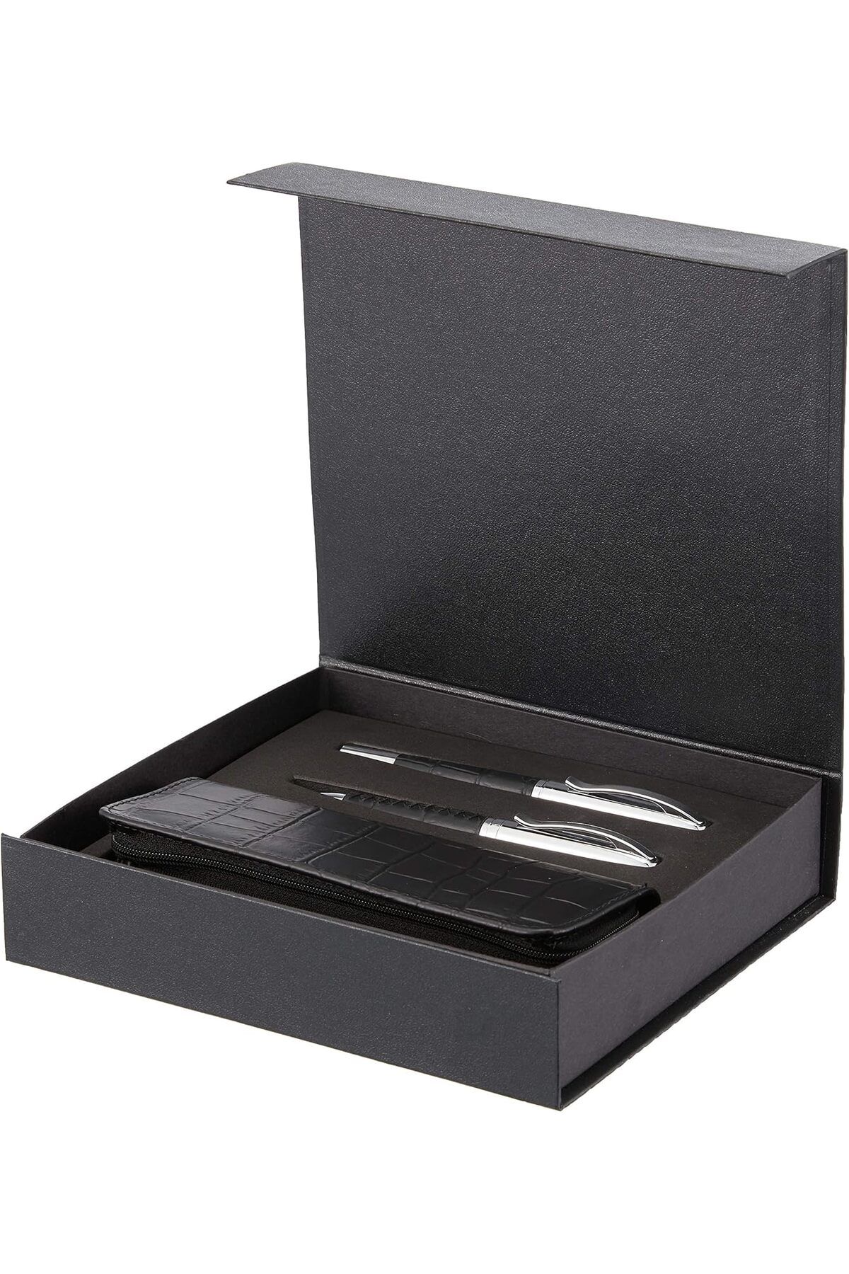 Mena Rise BlackShop IT-3805 Kalem Set, Siyah/Gümüş 1064272