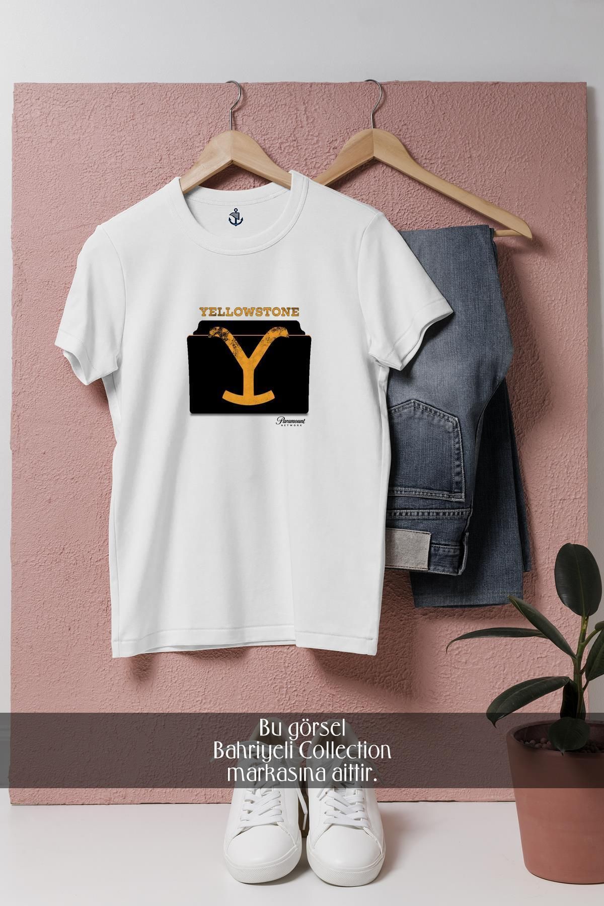 Bahriyeli Collection Oversize Yellowstone Yabancı Dizi Tasarımlı Unisex T-Shirt
