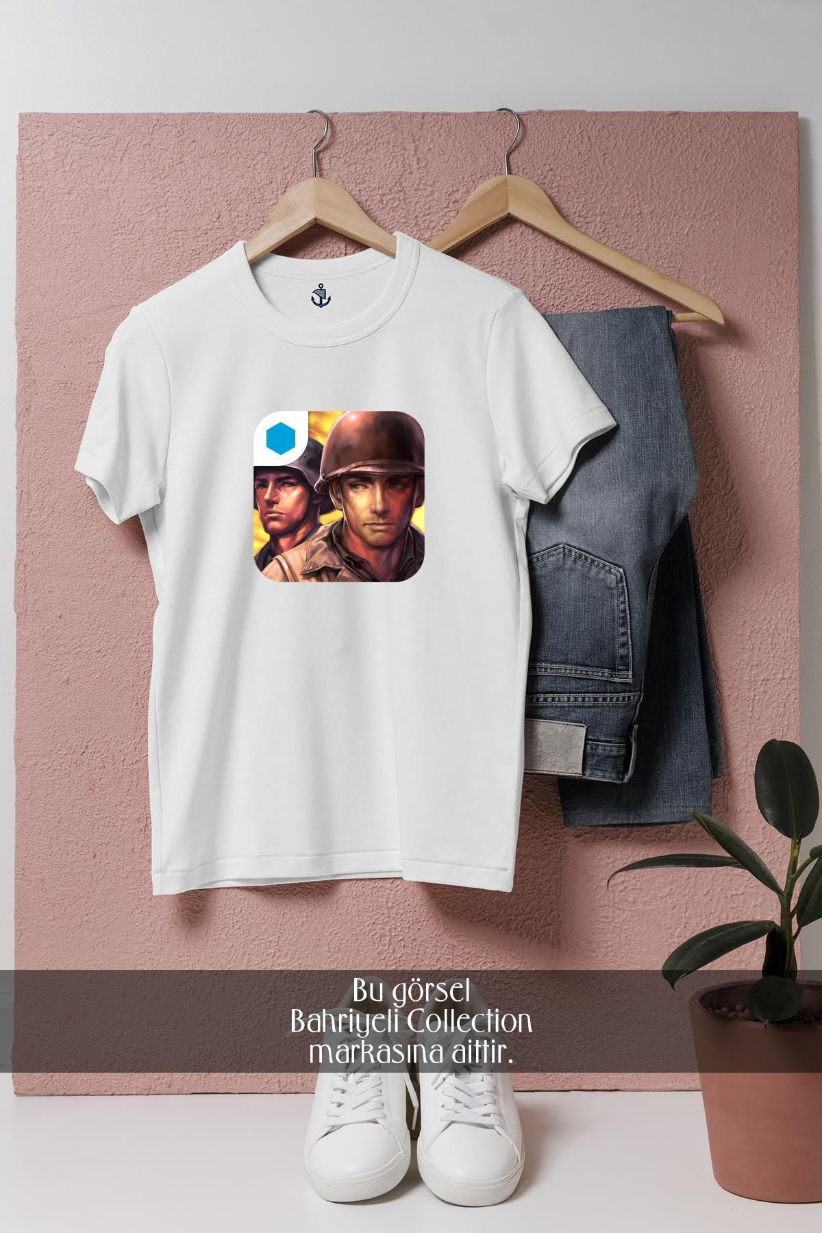 Bahriyeli Collection Oversize War 2 Victory Free Snake Clash Of Commanders Tasarımlı Unisex T-Shirt
