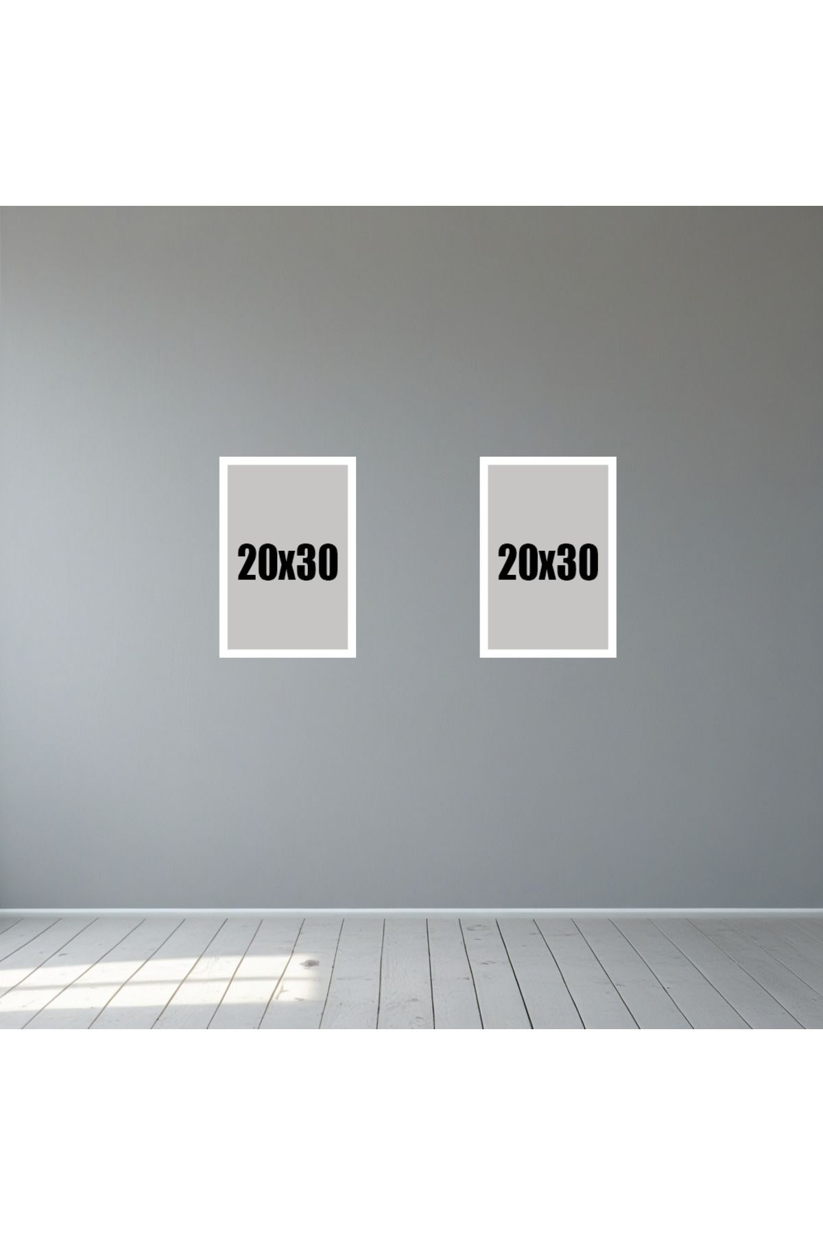 Tooall 20x30 Beyaz Boş Fotoğraf Çerçevesi Seti – 1’li, 2’li, 3’lü, 6’lı, 9’lu Duvar Dekor Çerçevesi