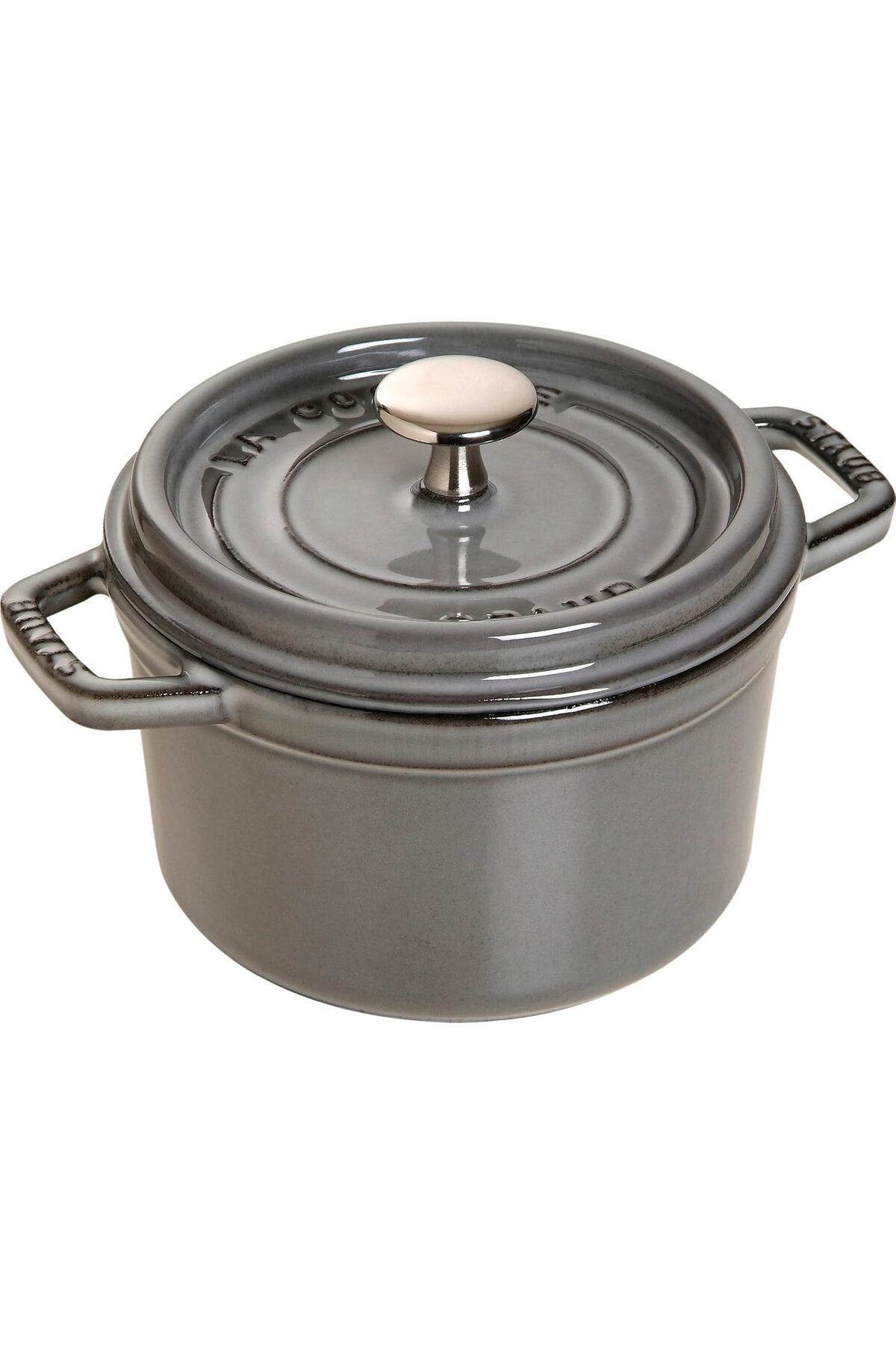 Mena Rise TuonShop La Cocotte Döküm Tencere, Grafit Gri 1122991