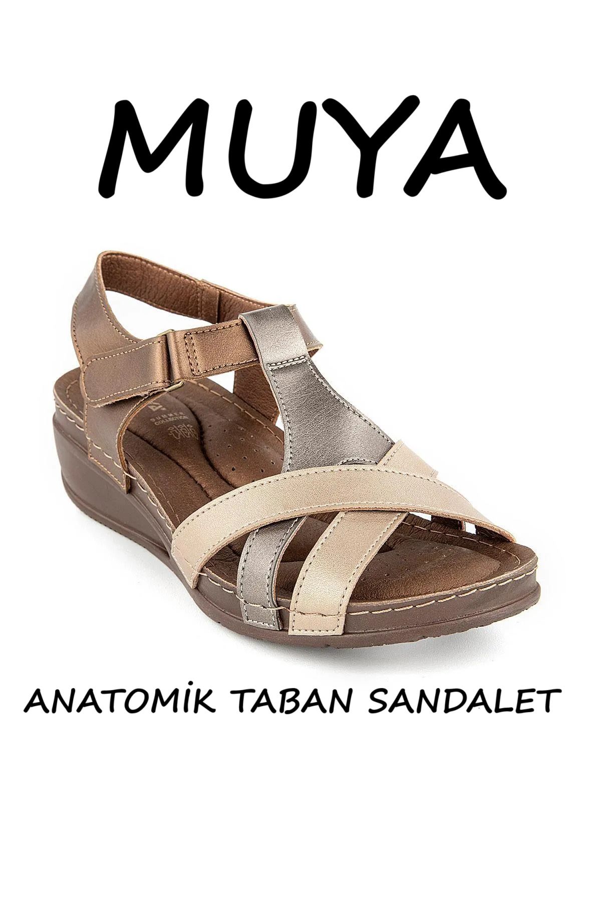Neco MUYA EXTRA COMFORT KADIN SANDALET, FUSPETLİ İÇ TABAN