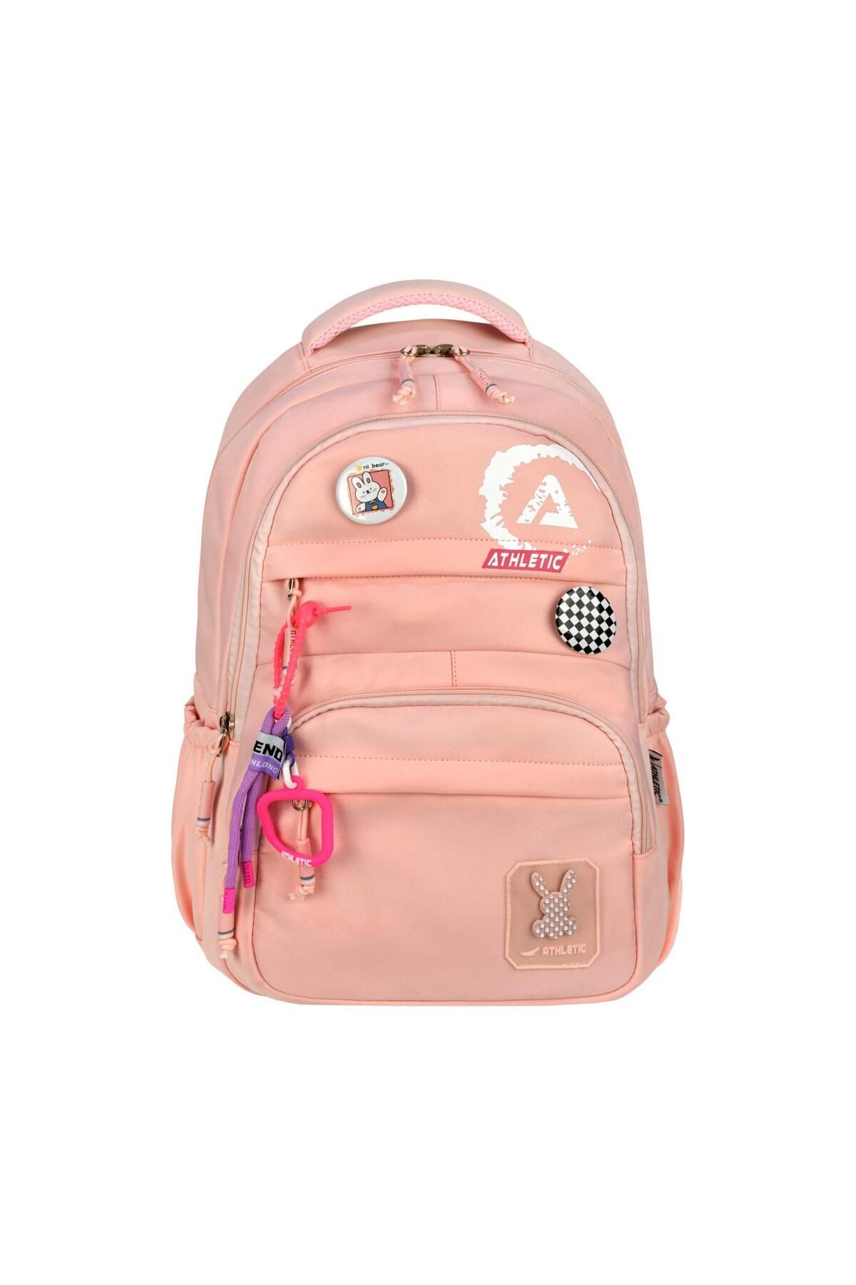 Adalinhome Kore Tarzı Unisex Çocuk Okul Sırt Çantası (Anahtarlık Hediyeli)