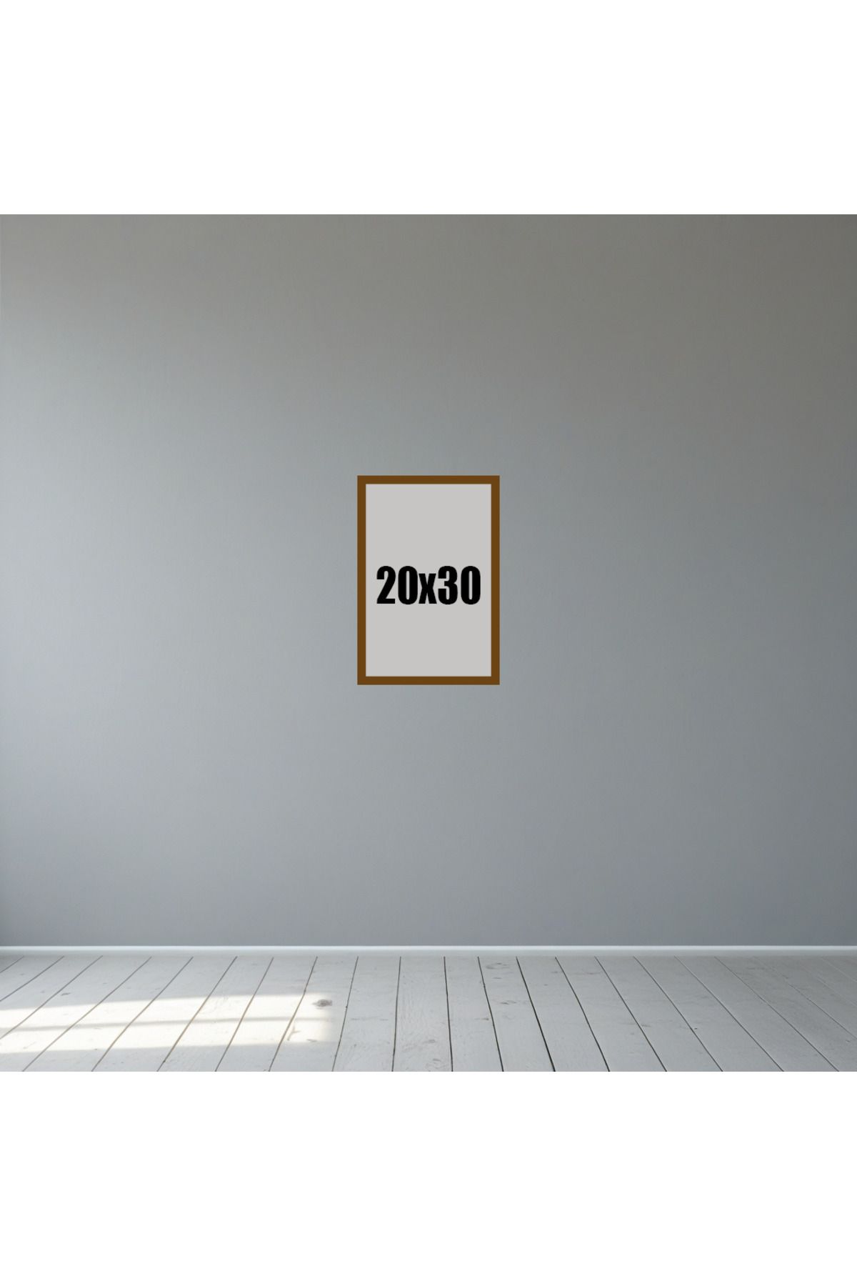 Tooall 20x30 Kahverengi Boş Çerçeve Seti – 1’li, 2’li, 3’lü, 6’lı, 9’lu Duvar Dekor Çerçevesi