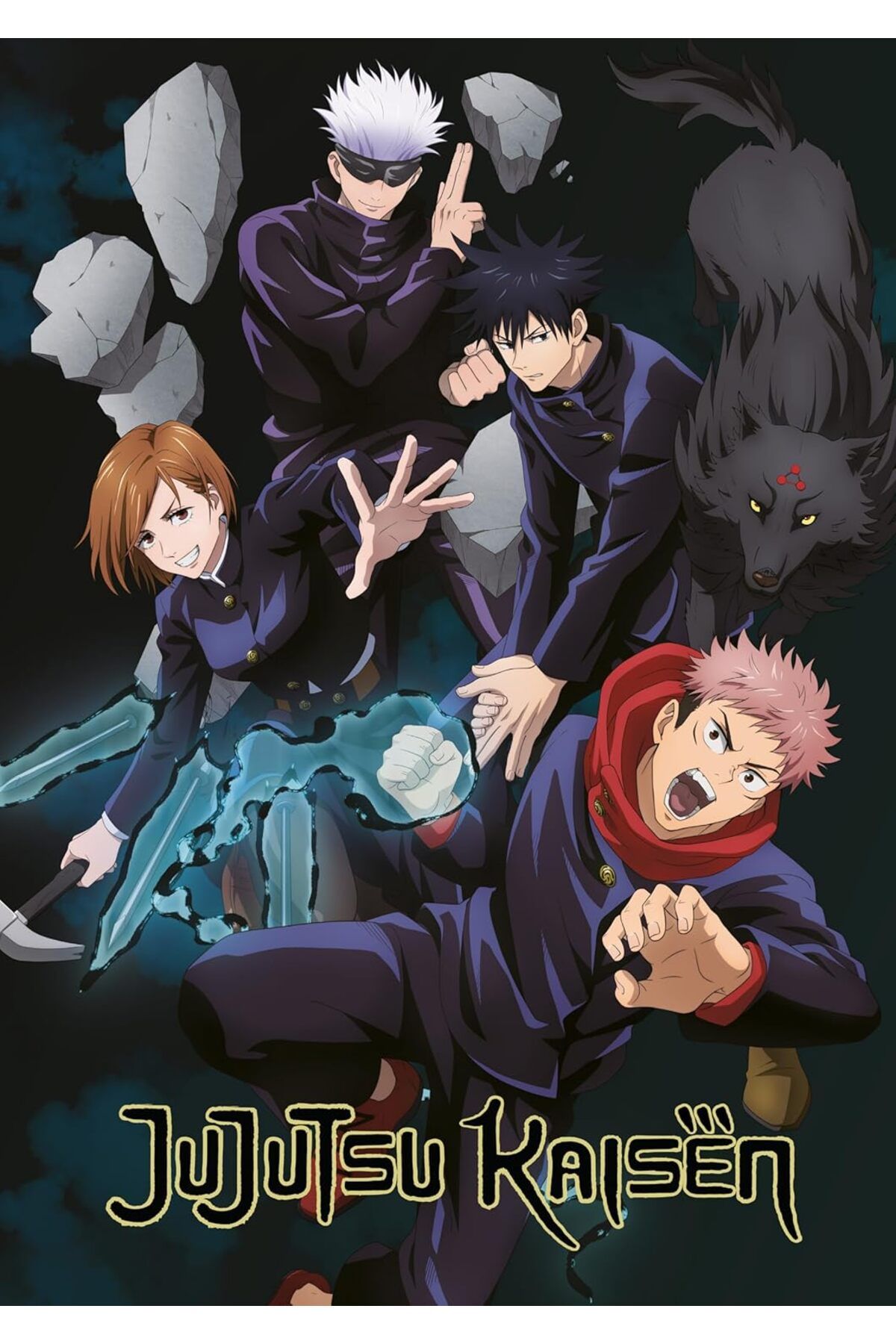 Mena Rise BlackShop Şeyler Jujutsu Kaisen Kareli Defter 1064272