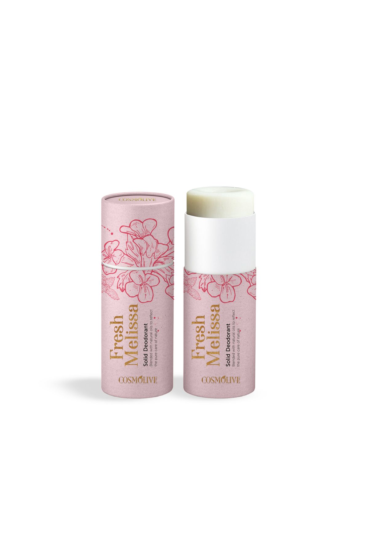 Cosmolive Doğal Roll On | Koltuk Altı Deodorant | Organik | Kokusuz | Fresh Melisa | 80 gr