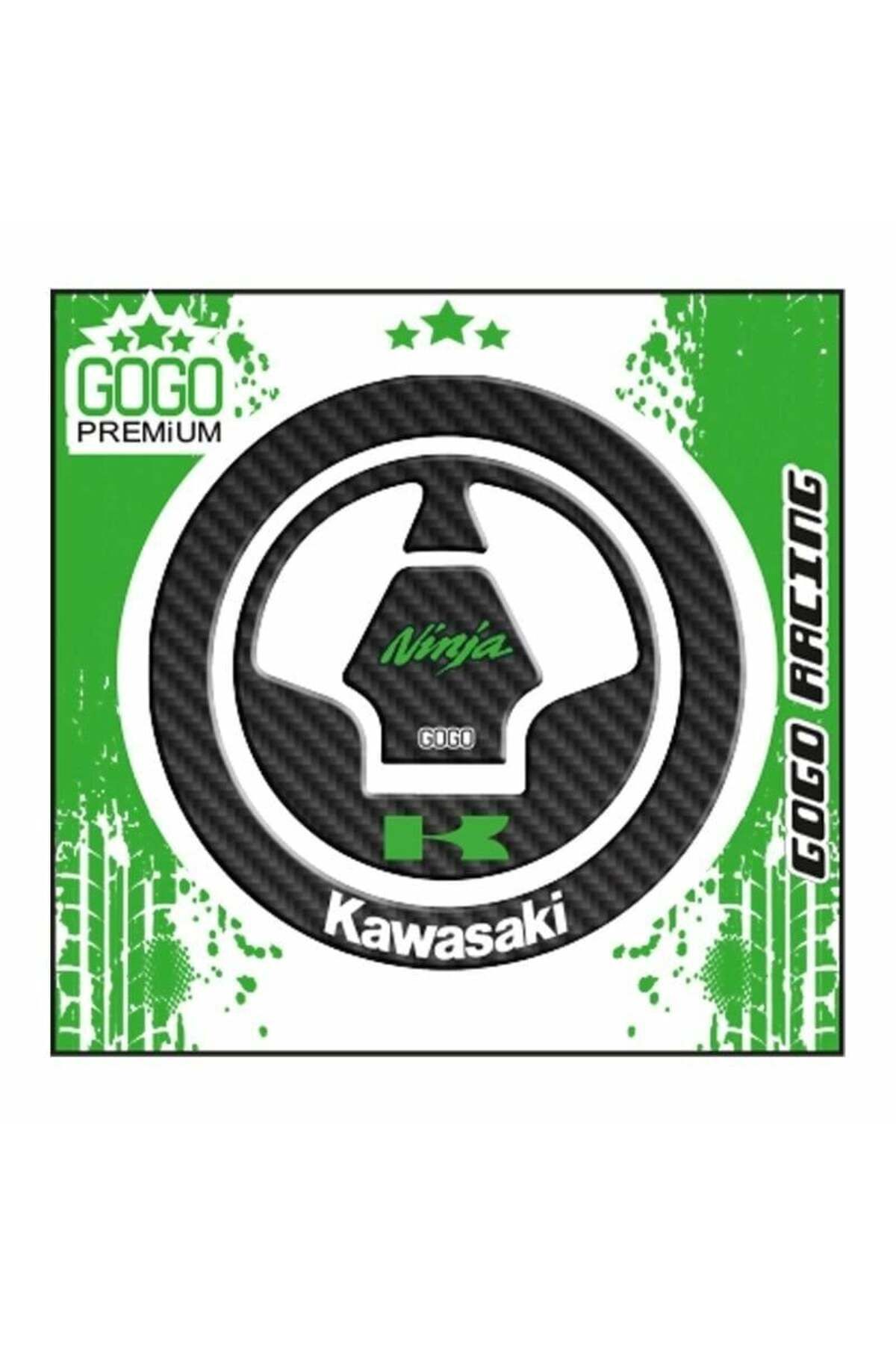 GOGOPREMİUM KAWASAKİ Z1000 2008 - 2016 UYUMLU Depo Kapak Pad 006