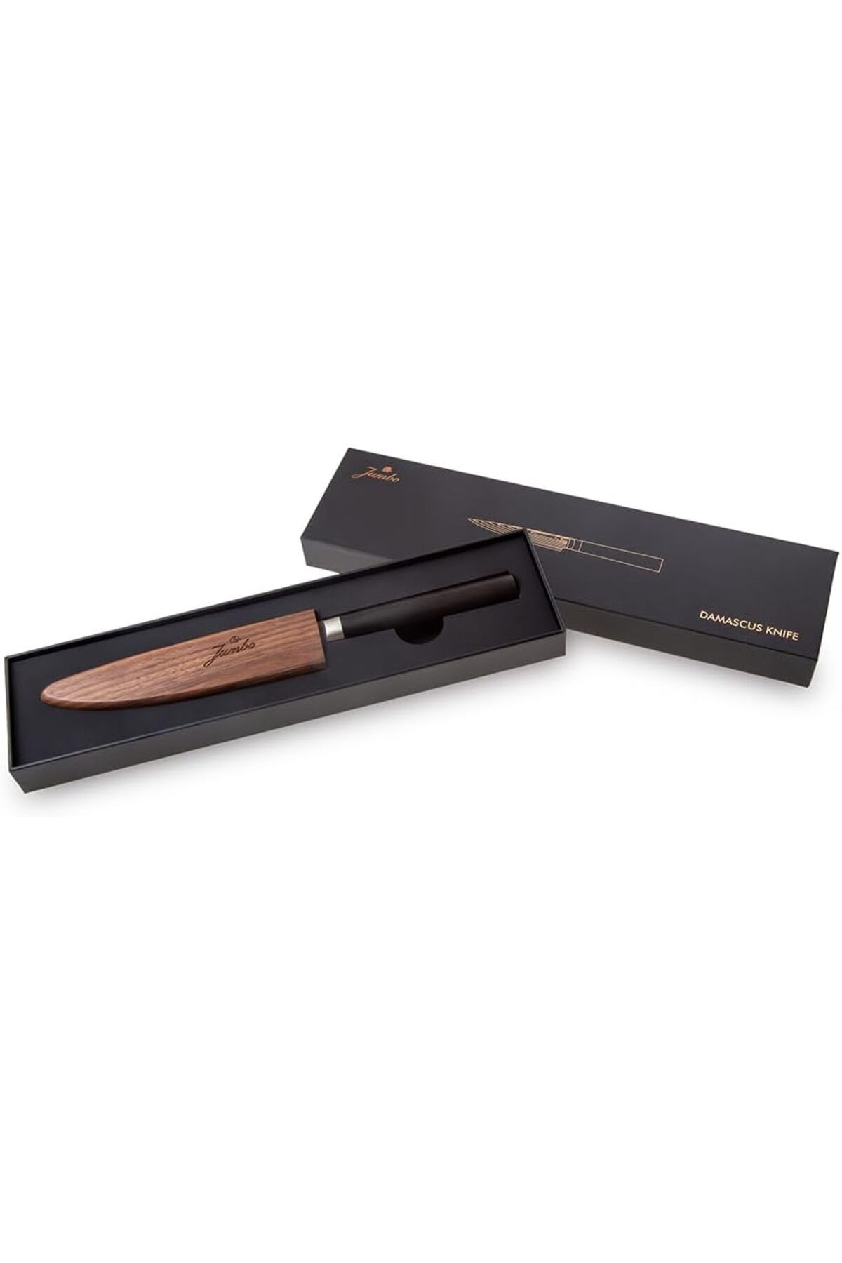 Mena Rise BlackShop Miyaki Çelik Damascus Bıçak 13 cm 1064272