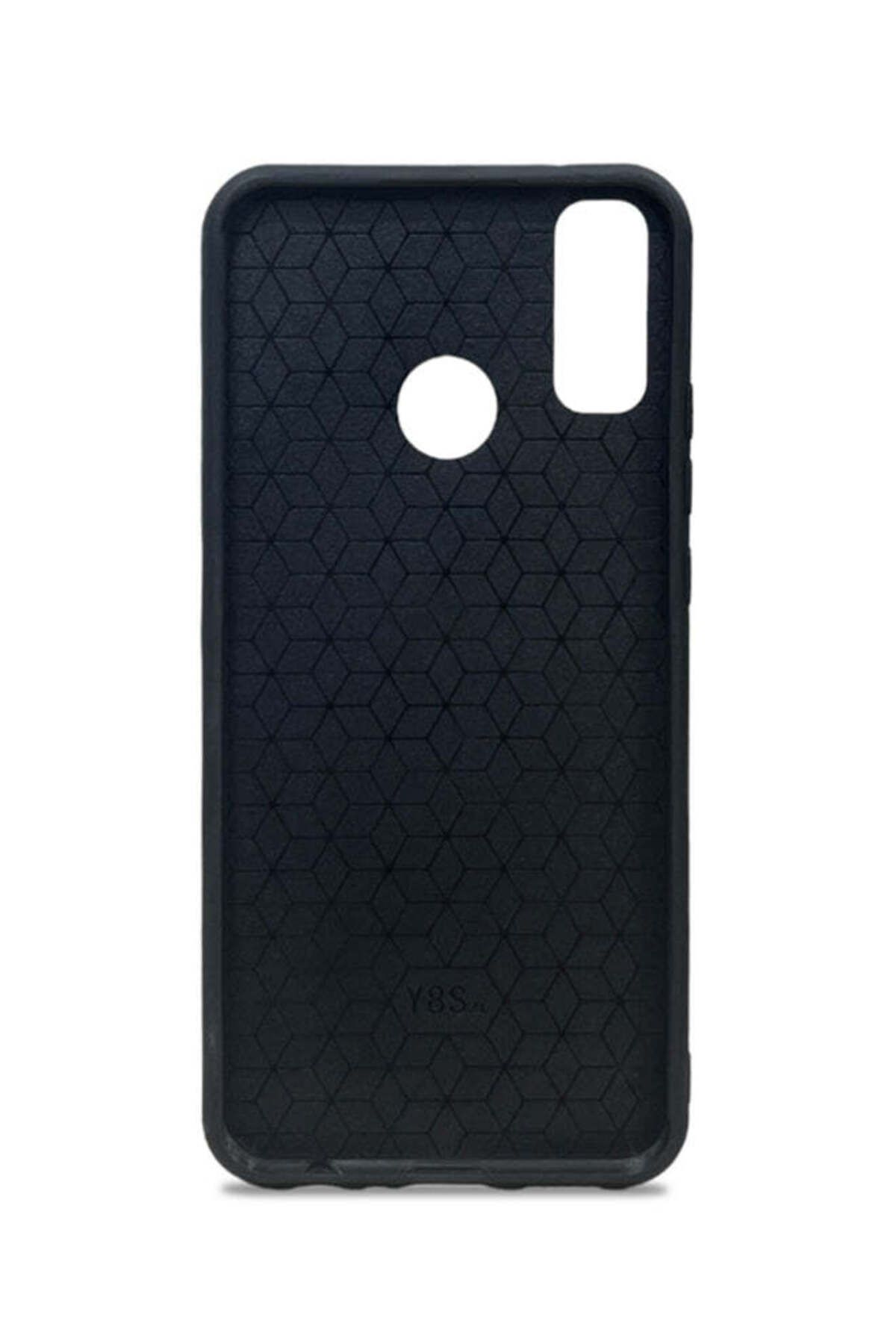Tolwak-Huawei Y8s Protective Case Cover Random Keyboard Keys Pattern 3