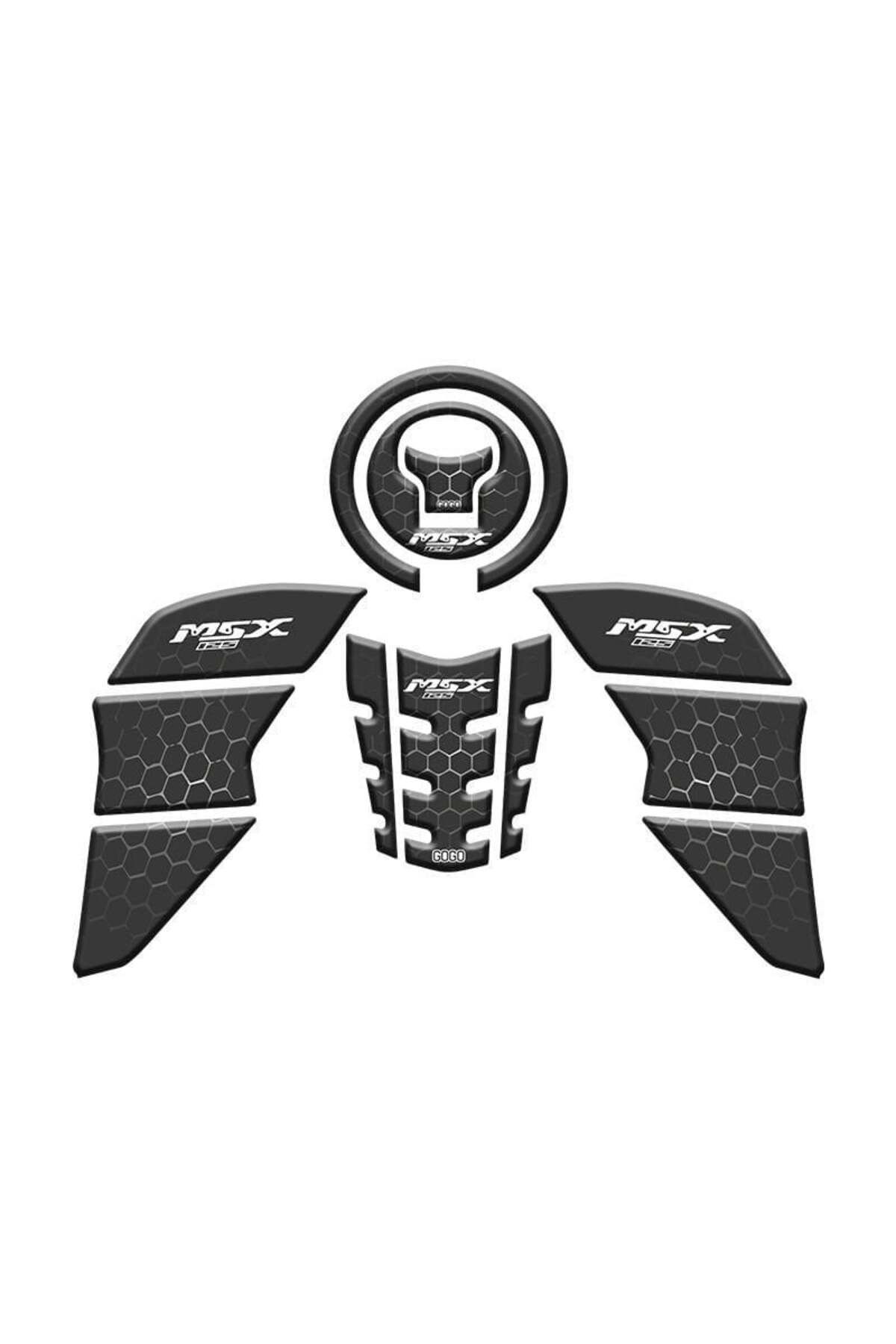 GOGOPREMİUM HONDA MSX 2014 - 2022 UYUMLU Tank Pad Set 007