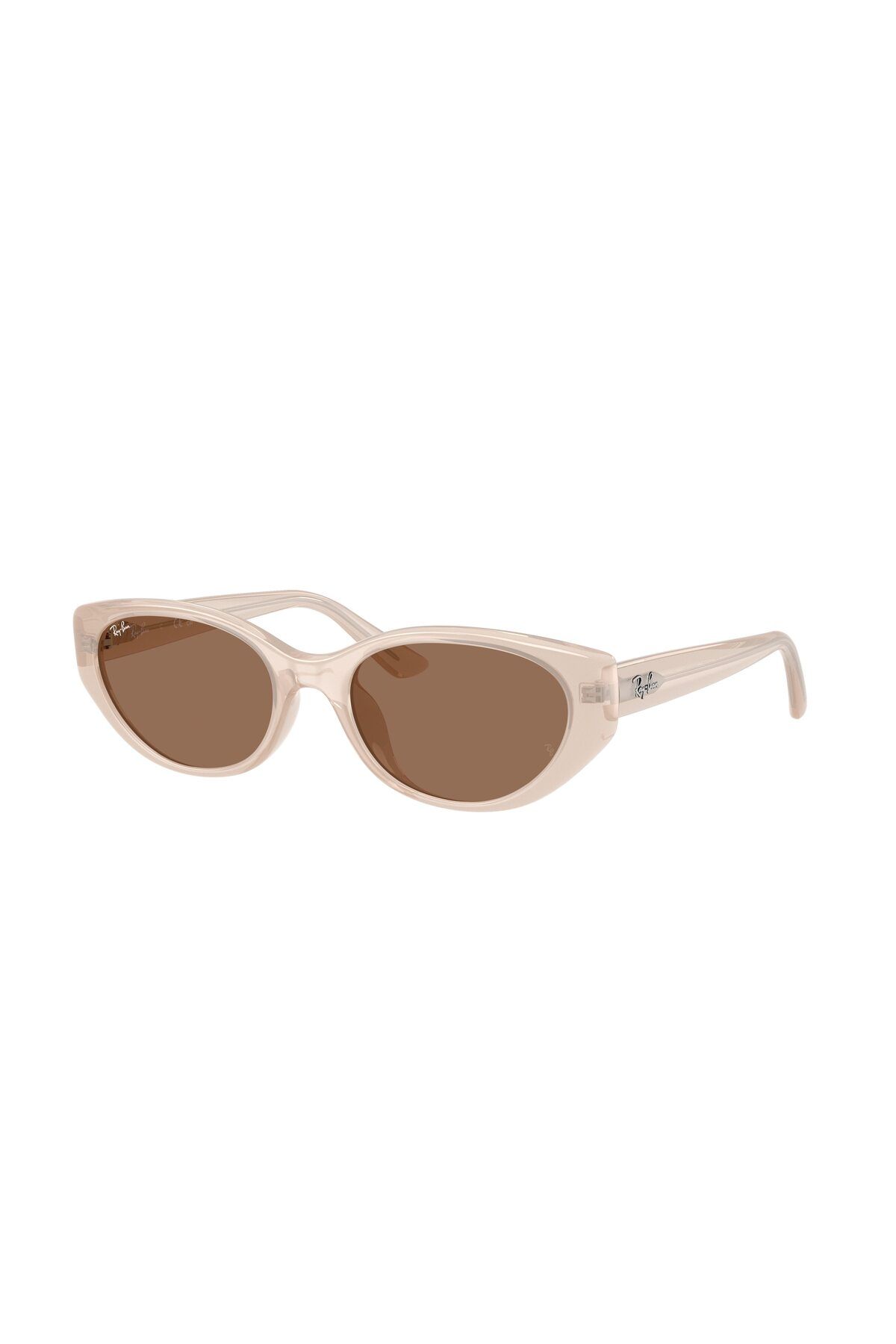 Ray-Ban Ray‐ban Rb4457d Asian Fit 678673 – Ochelari Unisex, Opal Beige, Lentile Dark Brown, Mărime 55 Femeie - One Size