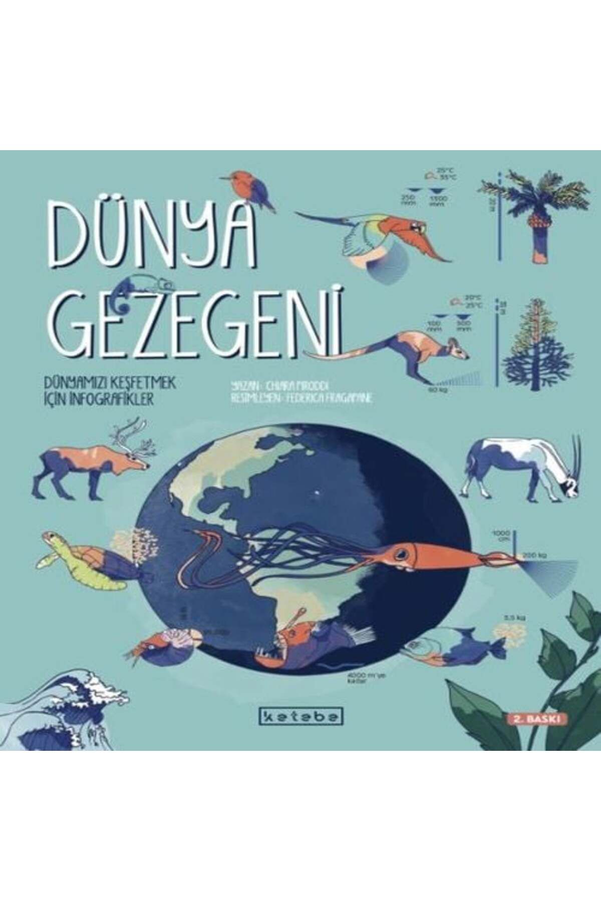 Ketebe Yayınları Dünya Gezegeni Dünyamızı Keşfetmek İçin İnfografikler