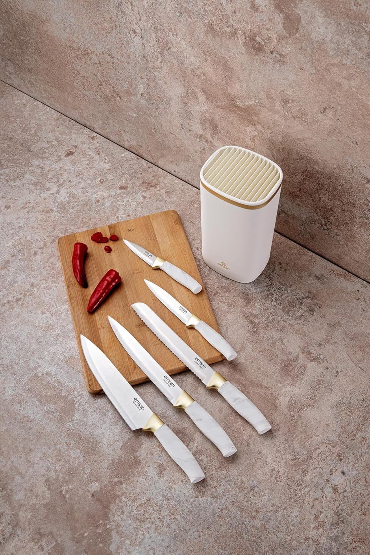 Mena Rise TuonShop Artisan German Steel Bıçak Seti 1122991