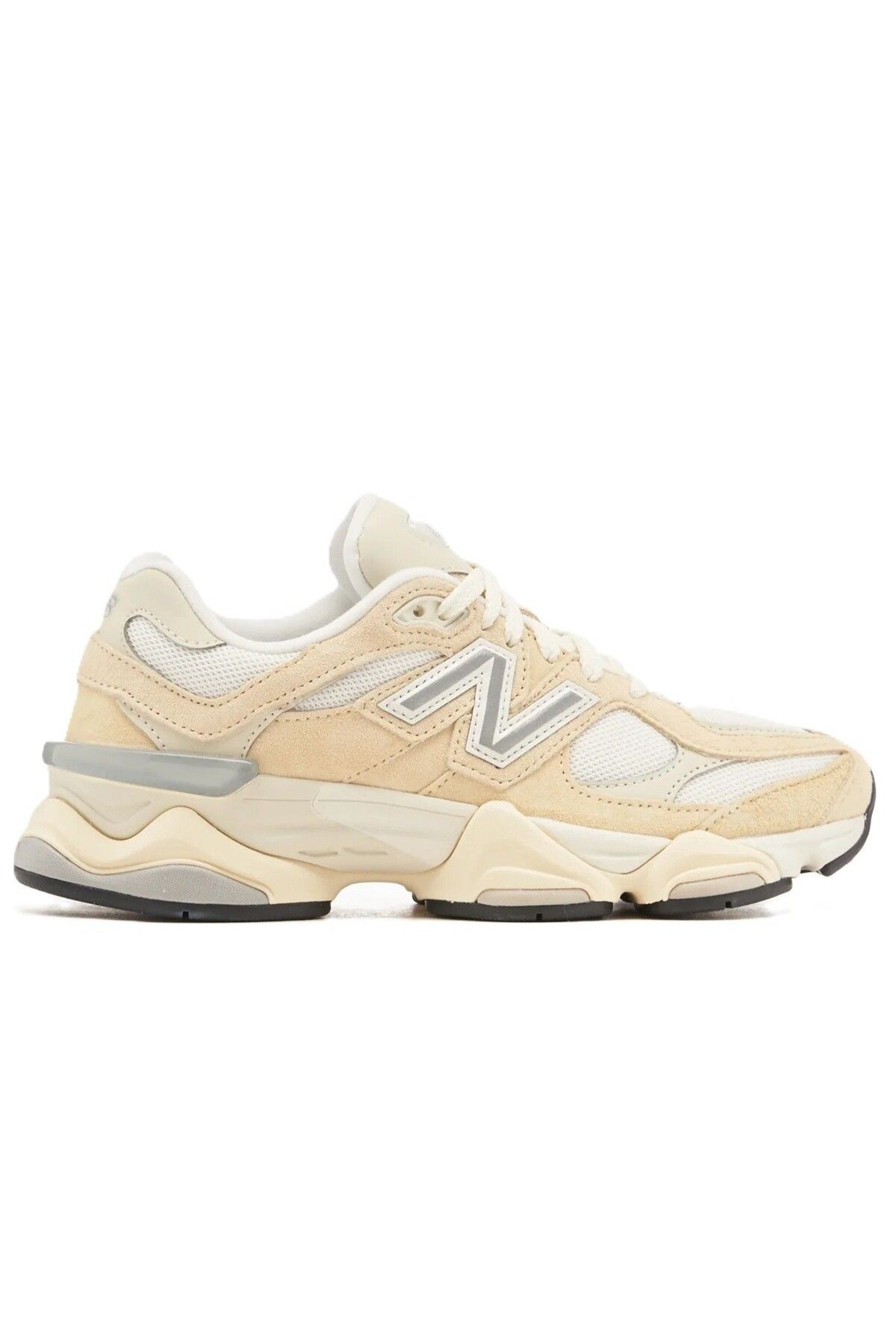 New Balance 9060 Hakiki Deri Unisex Günlük Spor Ayakkabı Krem