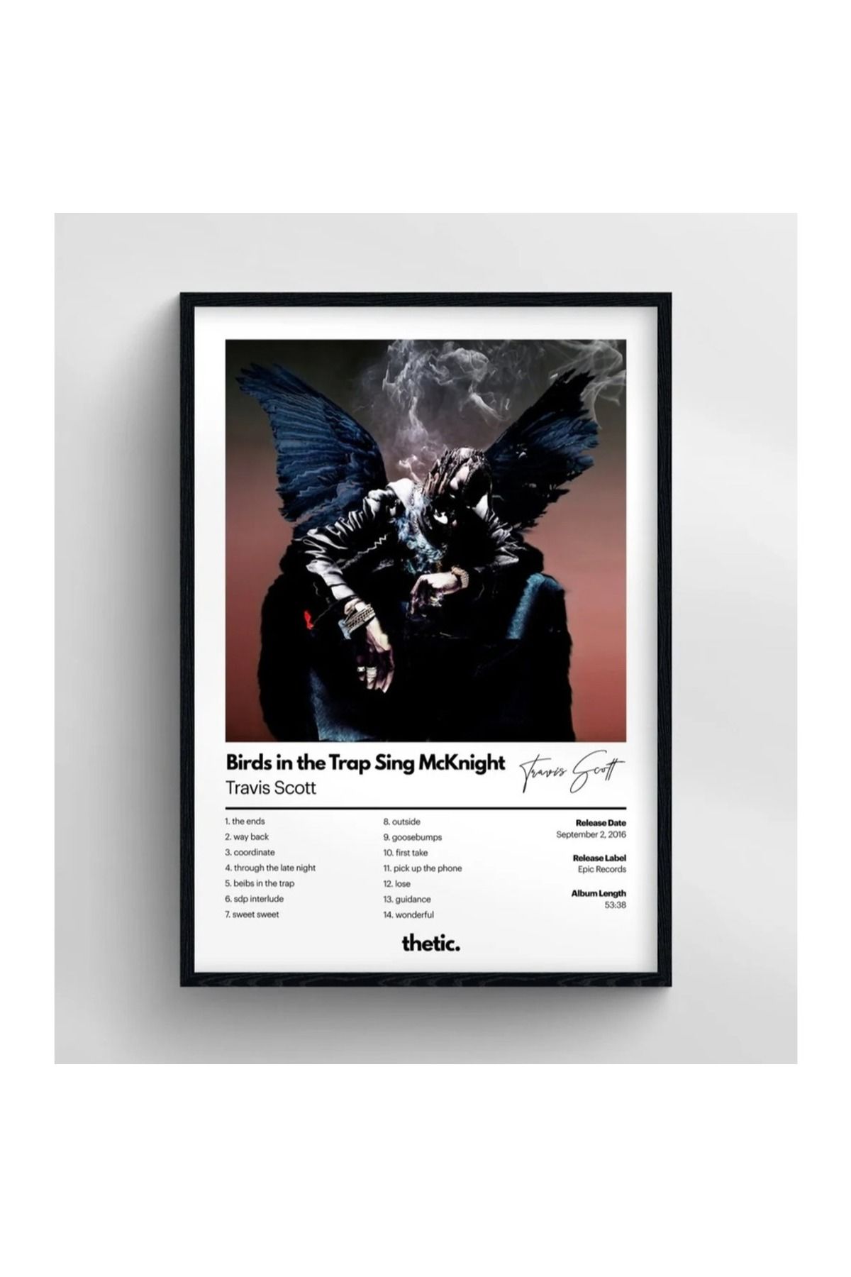 Thetic Travis Scott - BIRDS IN THE TRAP SING Albüm Koleksiyonu
