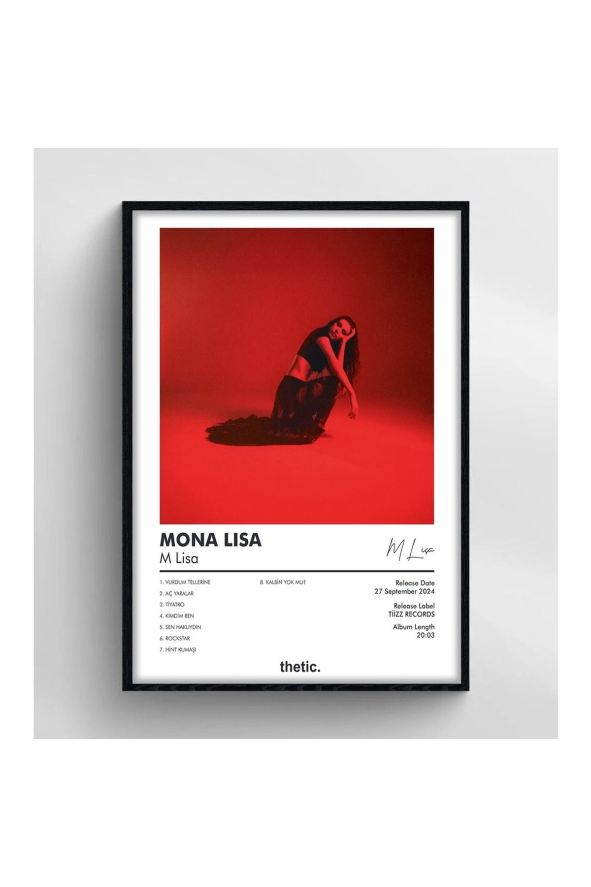 Thetic M Lisa - MONA LISA Albüm Koleksiyonu