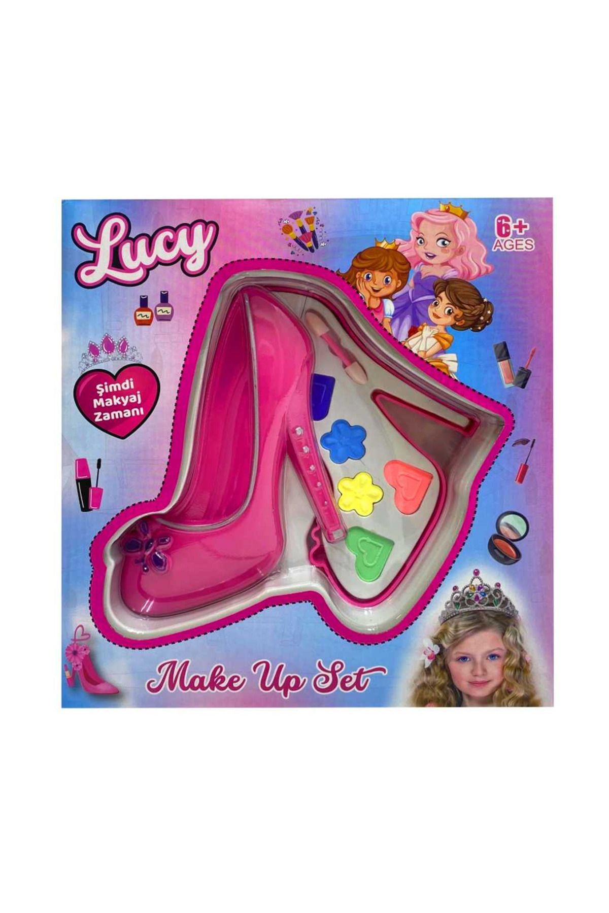 Art Tone LİMON LUCY MAKYAJ SETİ AYAKKABI MODELİ TEKLİ 6+
